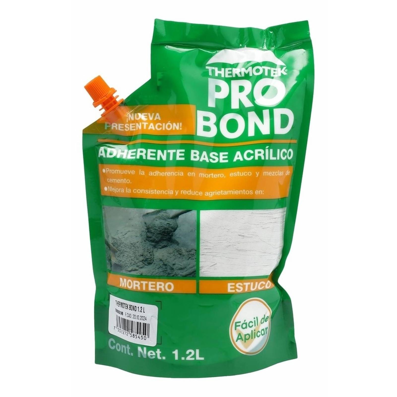 Adhesivo Para Mortero Thermotek Probond Gris 1.2 L 