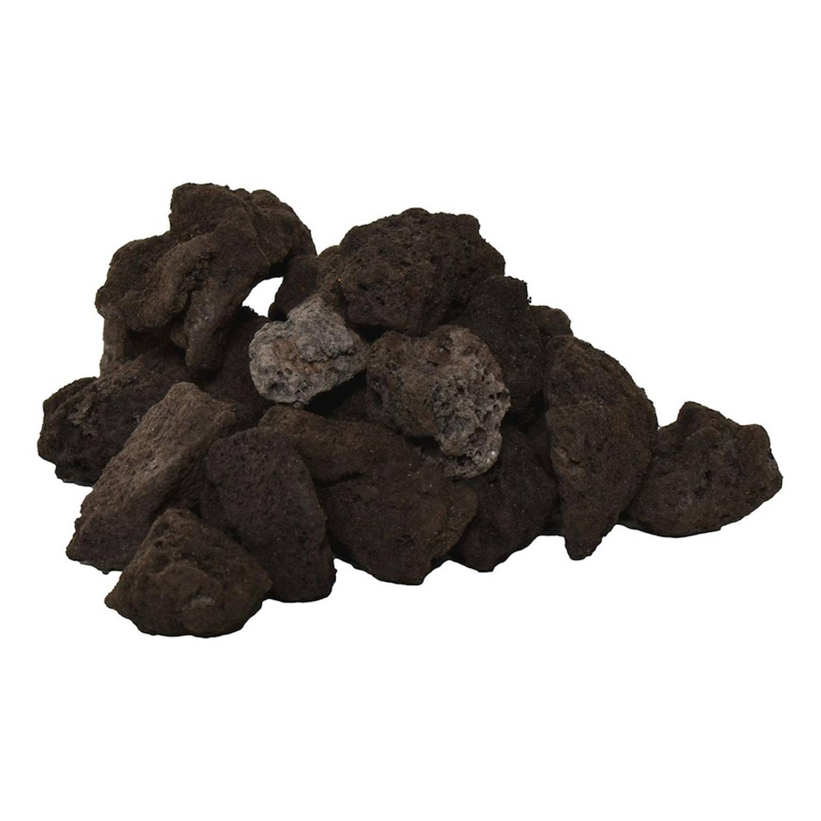 Tezontle decorativo piedra negra 28 l 