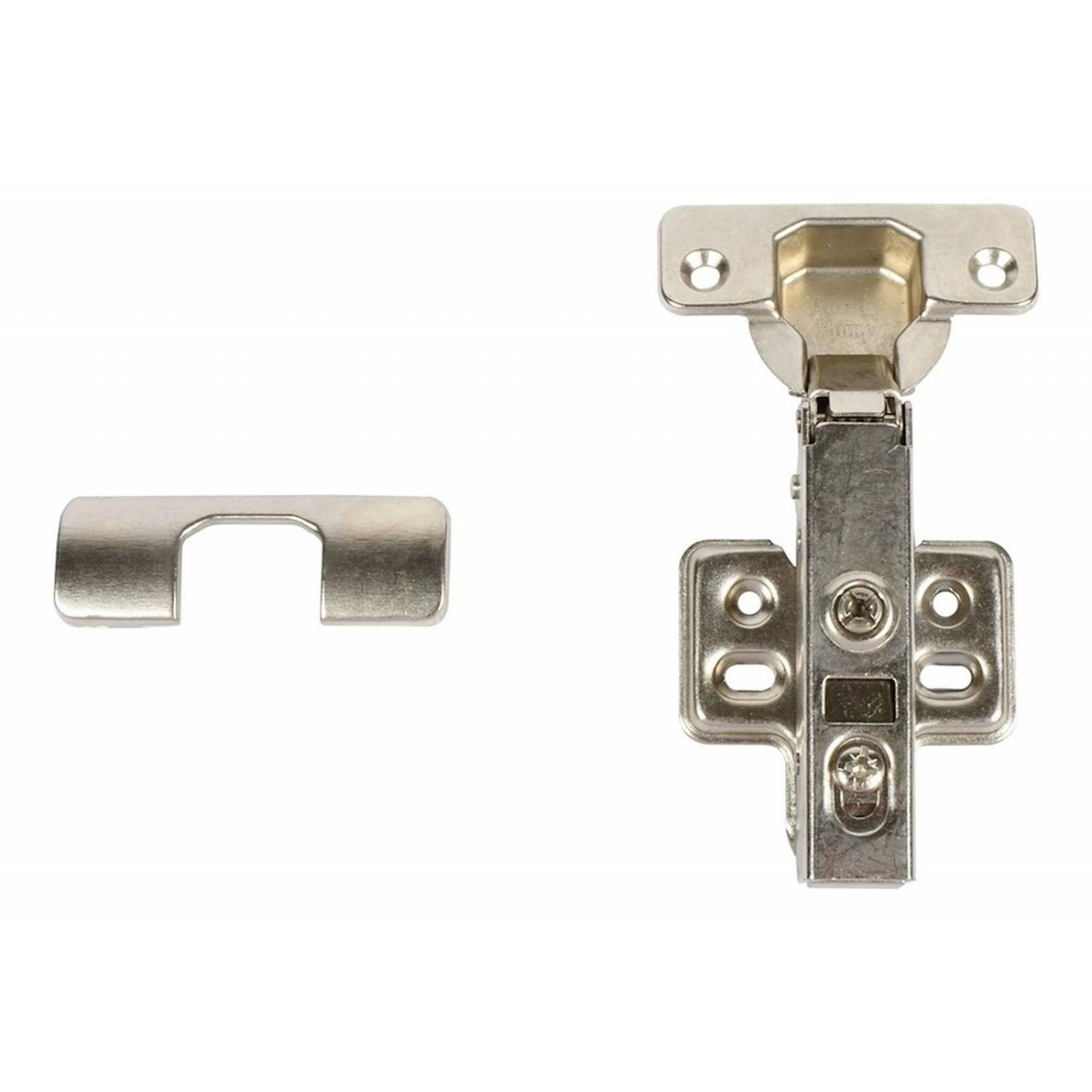 Bisagra De Pistón Cobertura Completa 2 1/2 X 3 Plata