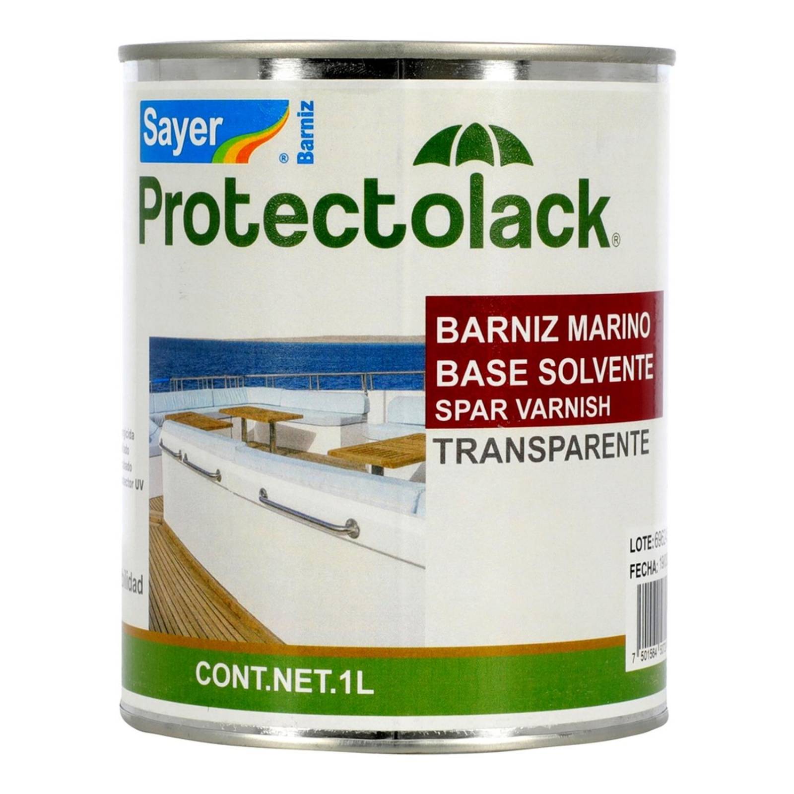 Barniz marino semi mate 1 l 