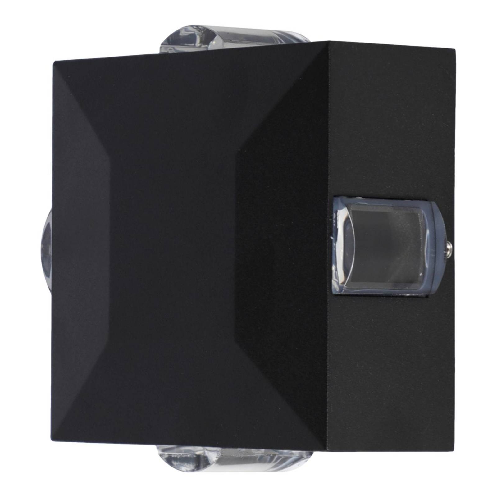 Luminario pixel led para pared negro estévez 