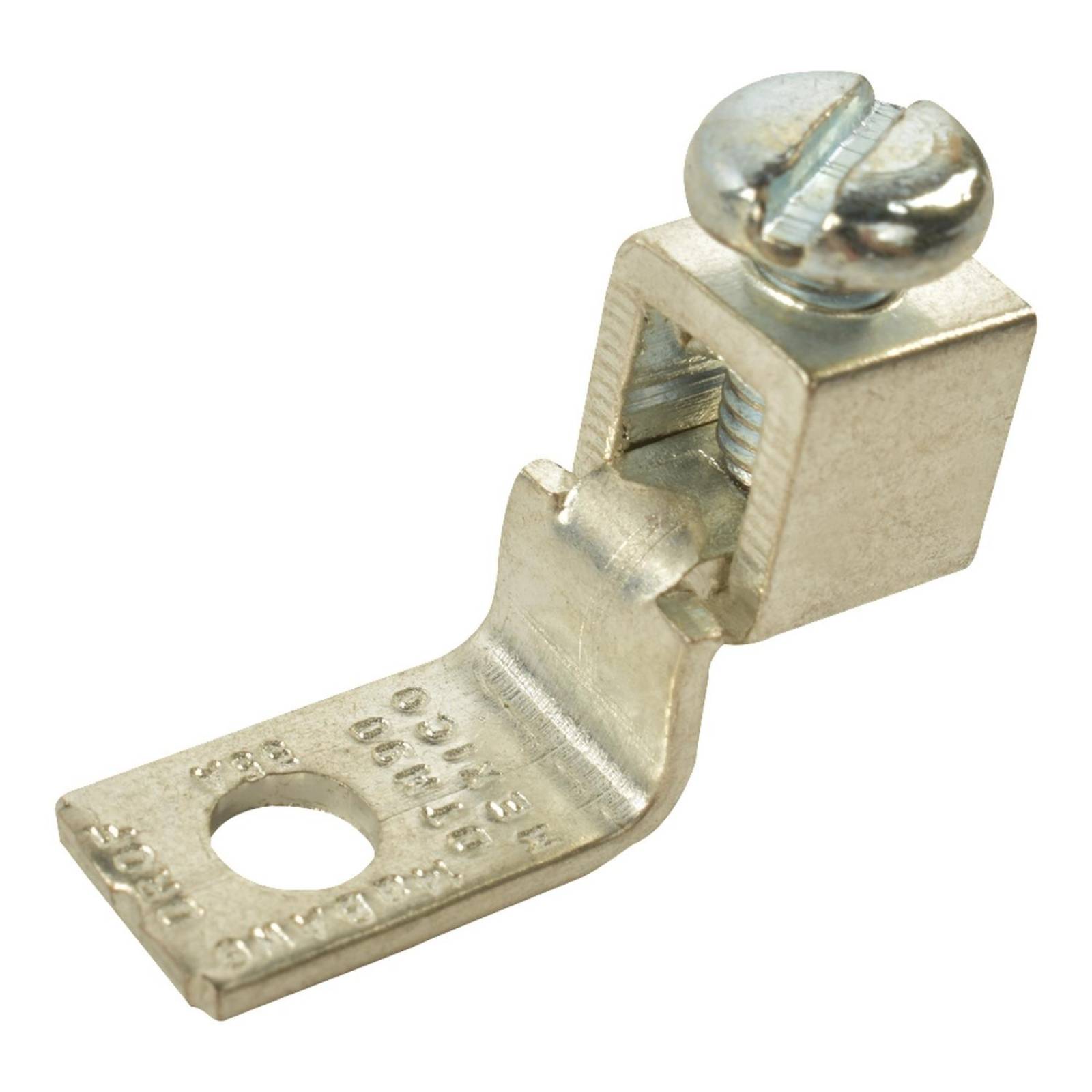 Terminal eléctrica mecánica reutilizable calibre 14 a 8 awg plata drof 2 piezas