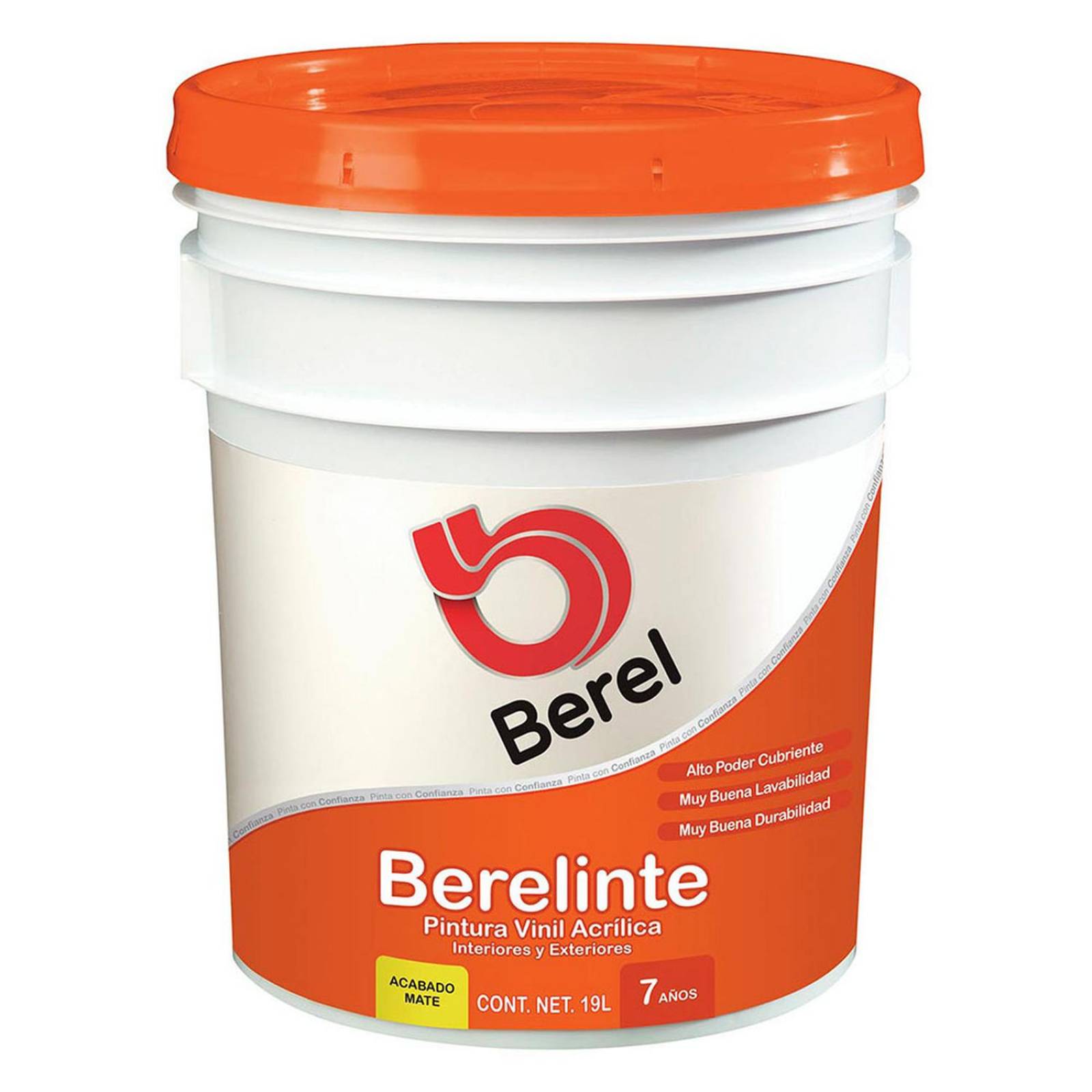 Pintura berel blanco ostión 19 l