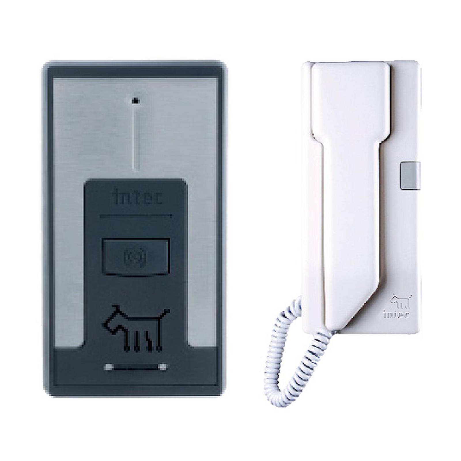 Kit de interfón con frente de sobreponer 