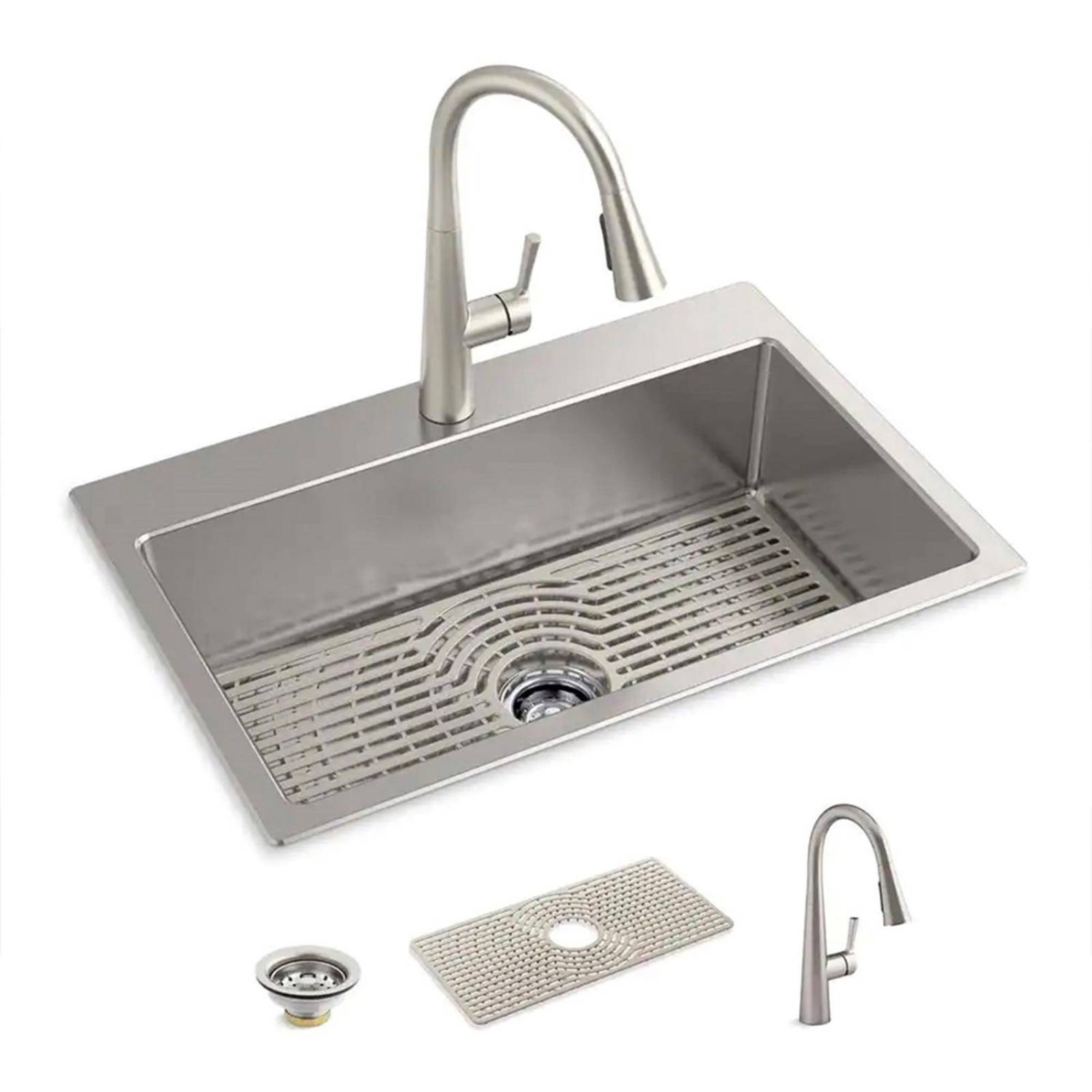 Tarja kohler 1 tina 83.82 x 55.88 cm kit todo en uno