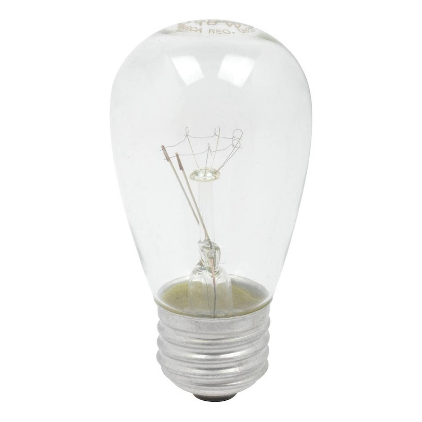 Foco Incandescente 10 Watts Luz Cálida 2 Piezas 