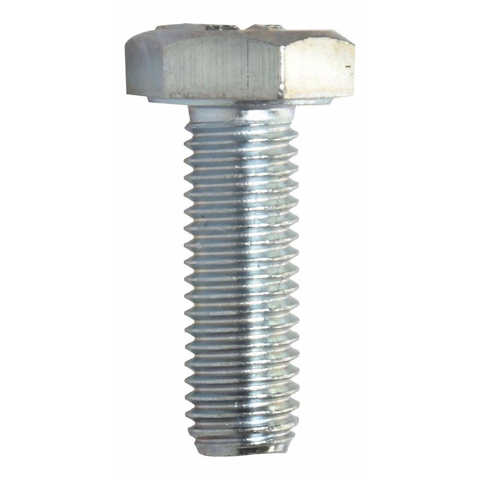 4 Tornillos Cabeza Hexagonal 3/4 Plata