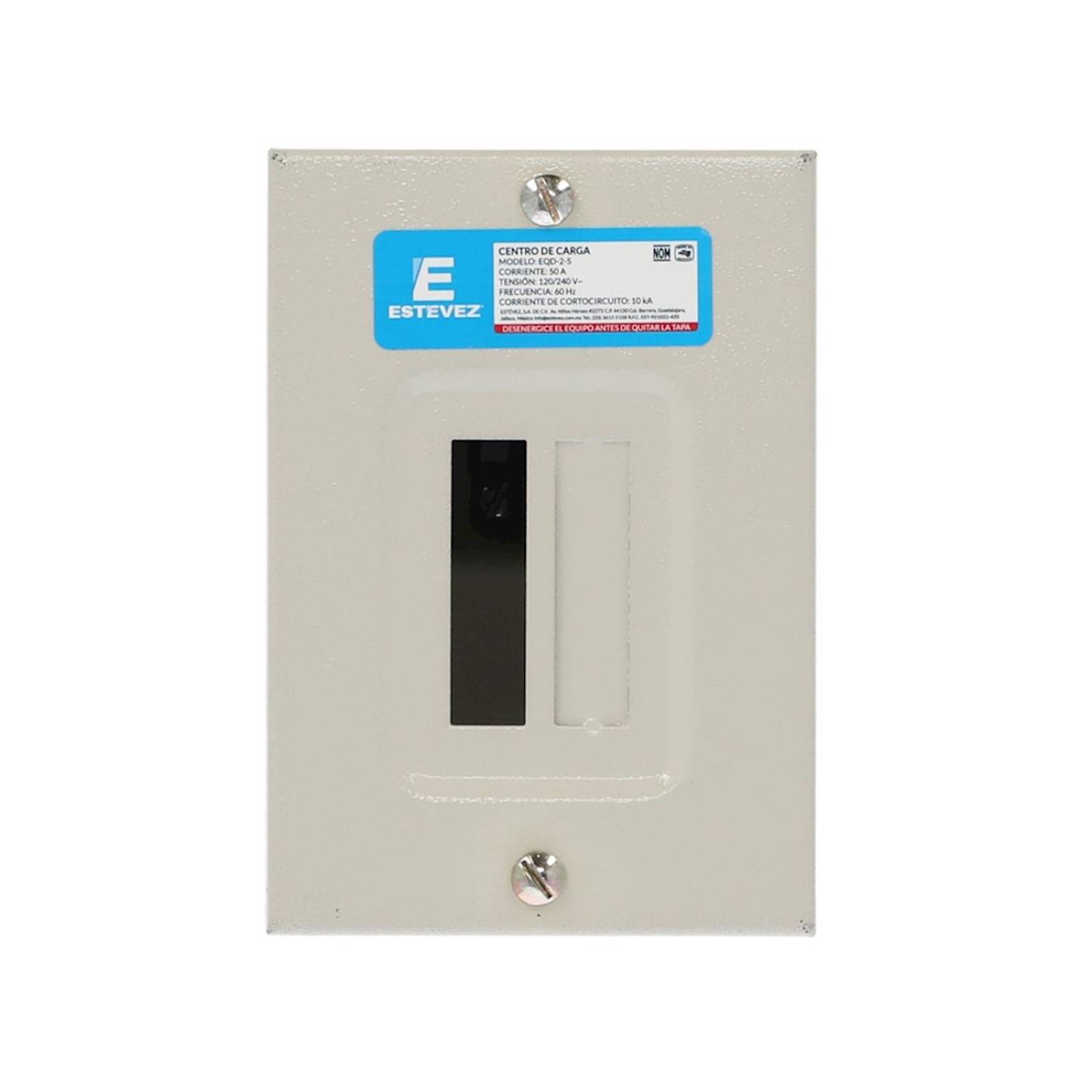 Centro de carga de sobreponer 70 amperes estevez 