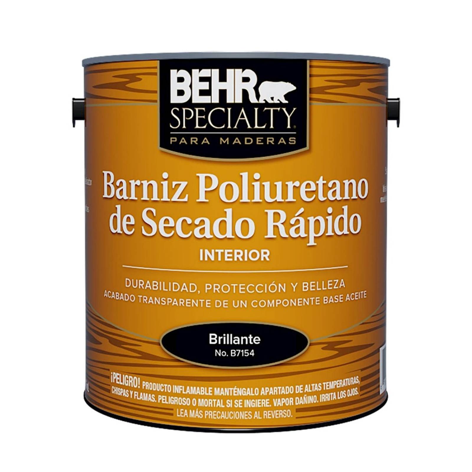 Barniz poliuretano de secado rápido 946 ml brillan 