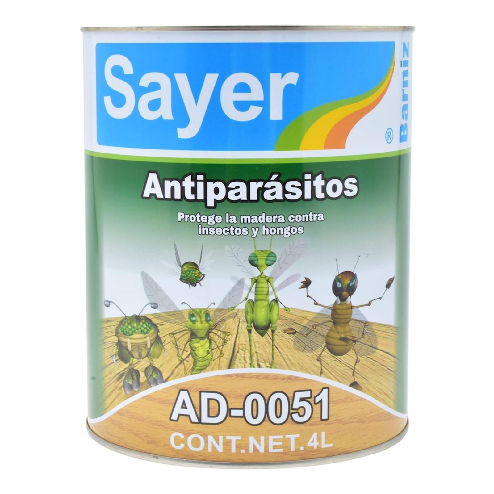 Antiparásitos para madera de 4 l