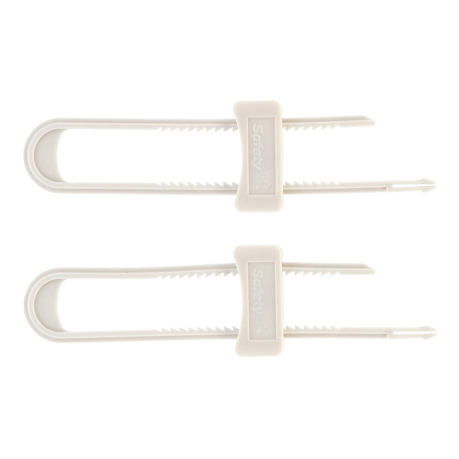 Seguro deslizable para alacena plástico 13.97 cm 2 piezas 