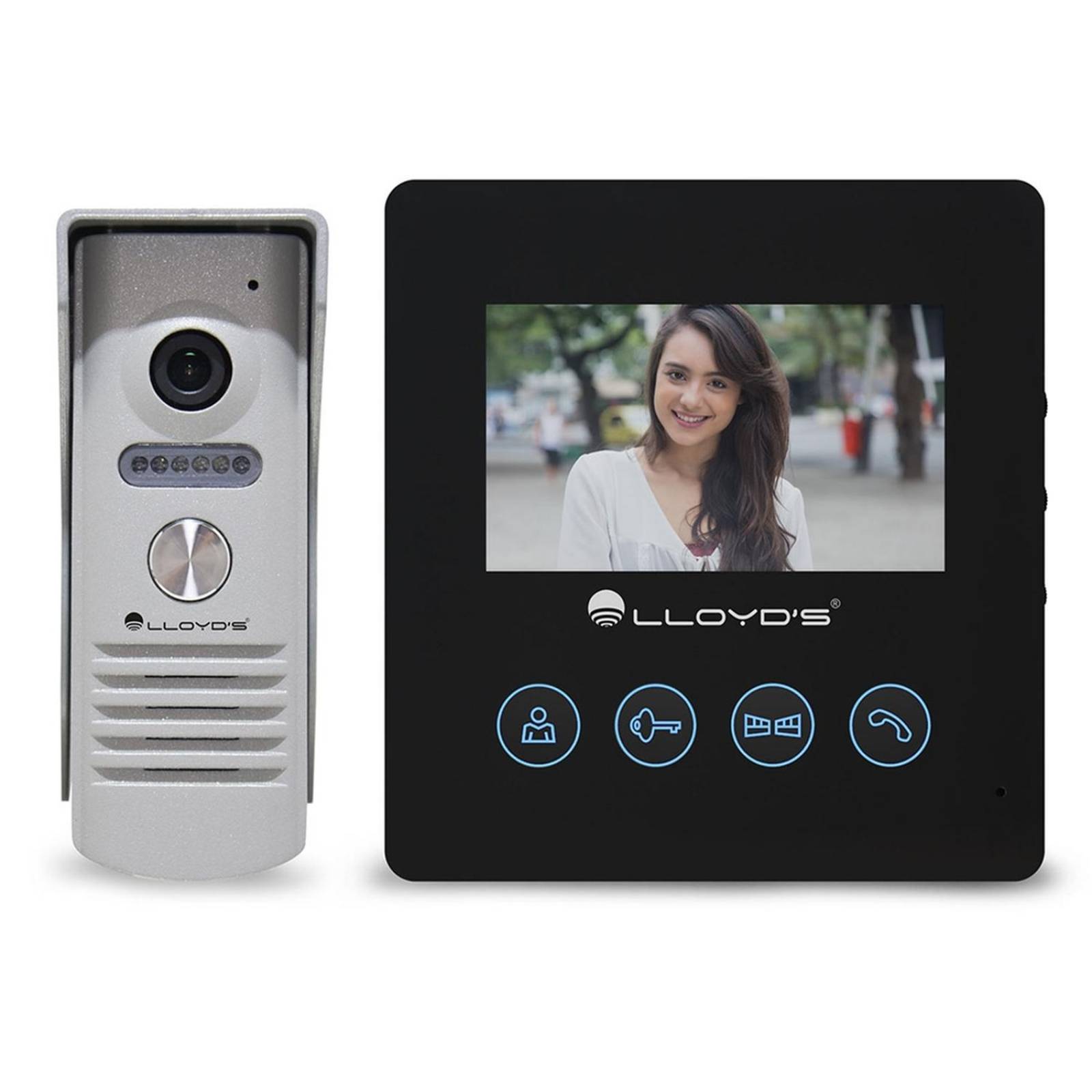 Video interfón a color pantalla de 4.3