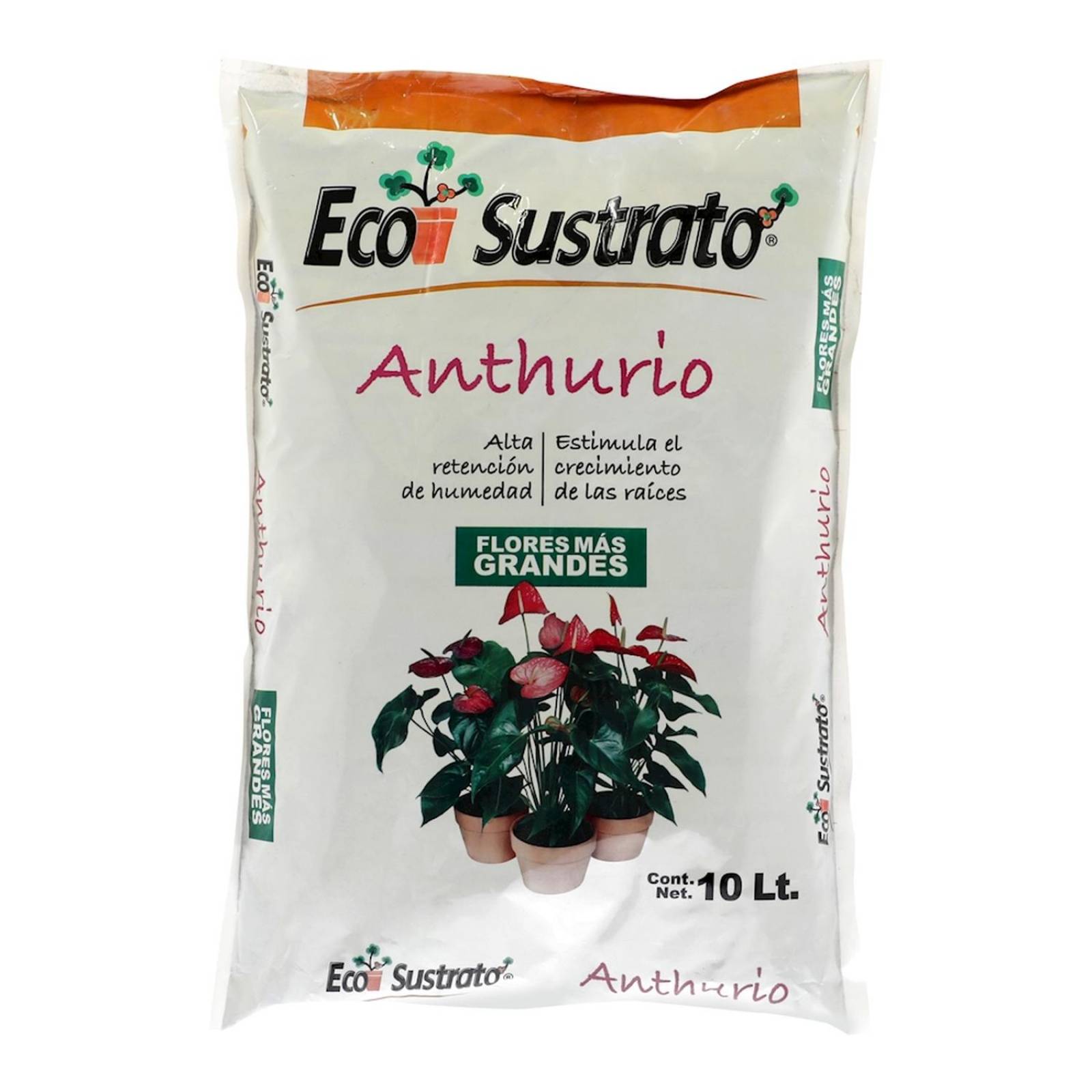 Sustrato para anthurio 10 l ecosustrato 