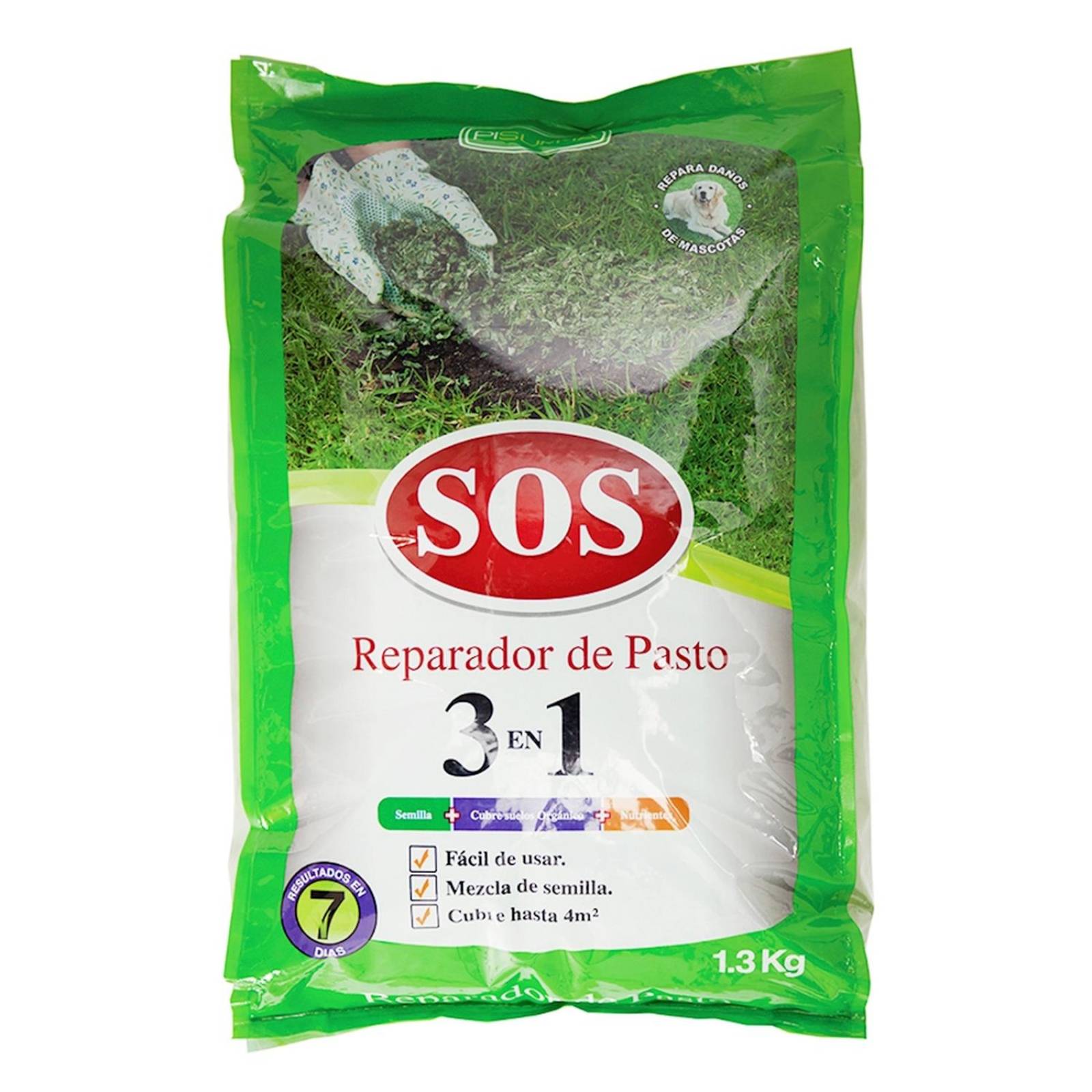 Reparador para pasto sos de 1.3 kg pisumma 
