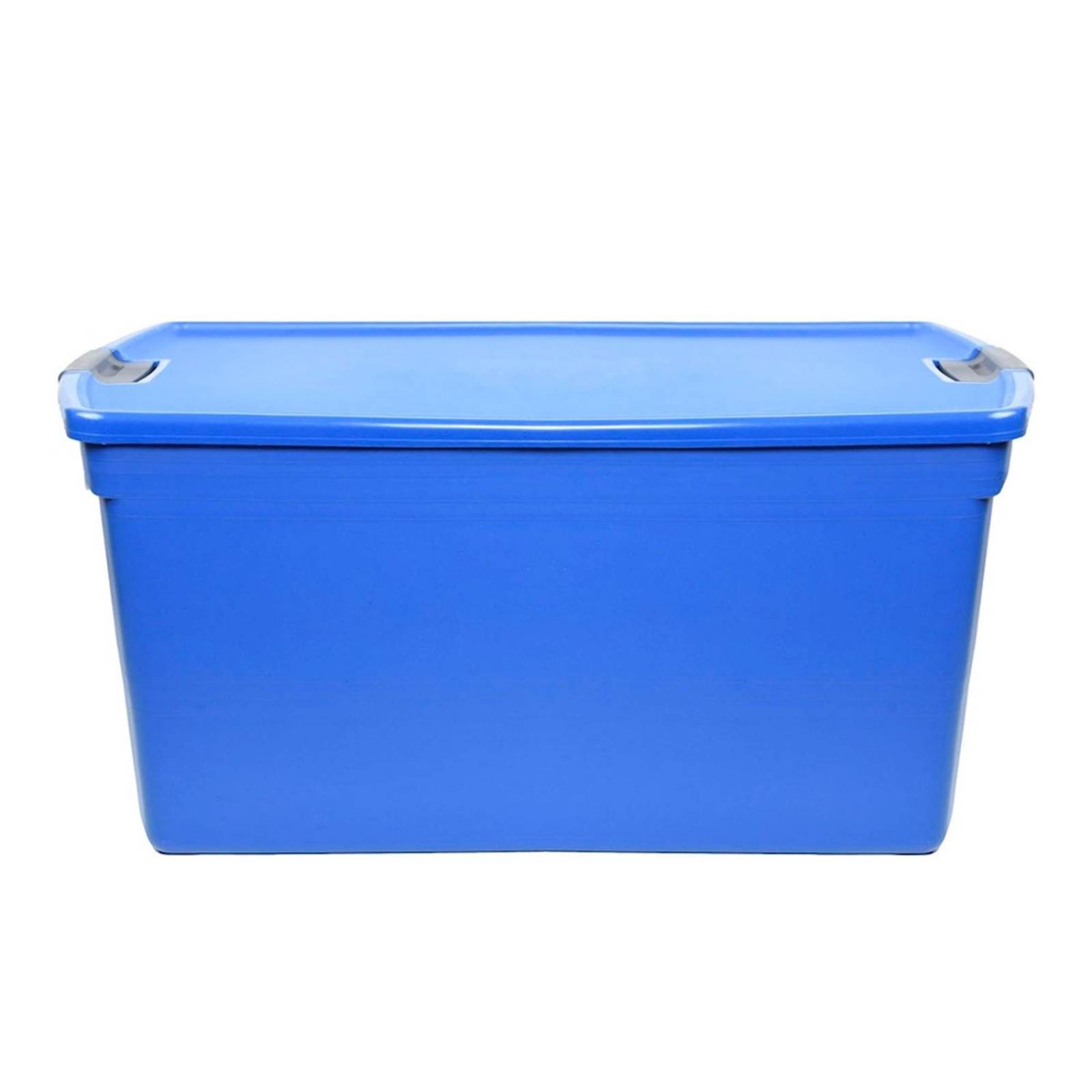 Caja 121 lt dakota con broches azul 