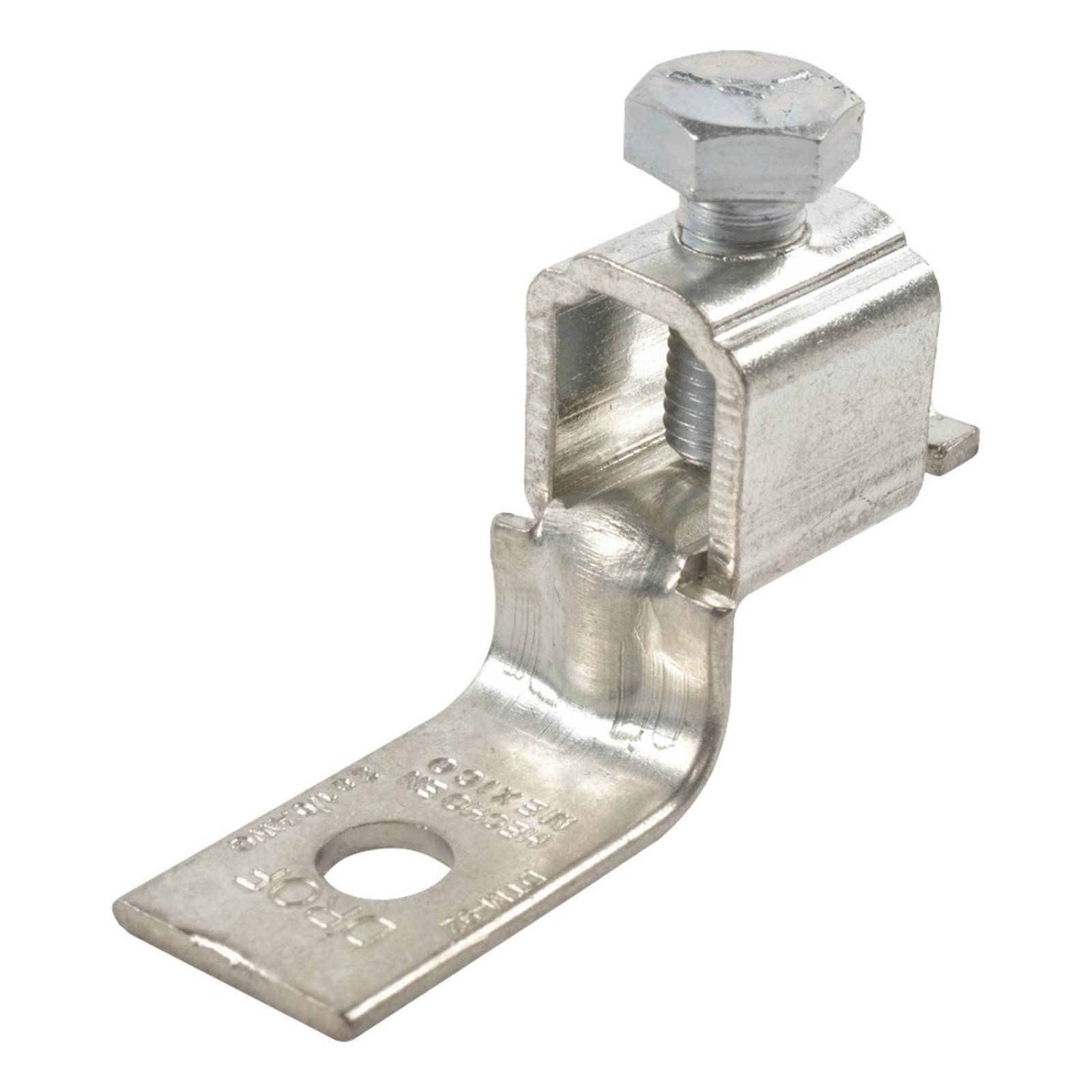 Terminal eléctrica reutilizable calibre 2 a 1/0 awg plata drof 