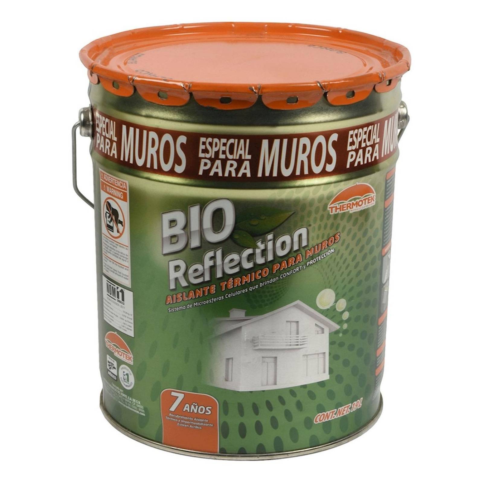 Impermeabilizante bio reflection 7 años 19 litros 