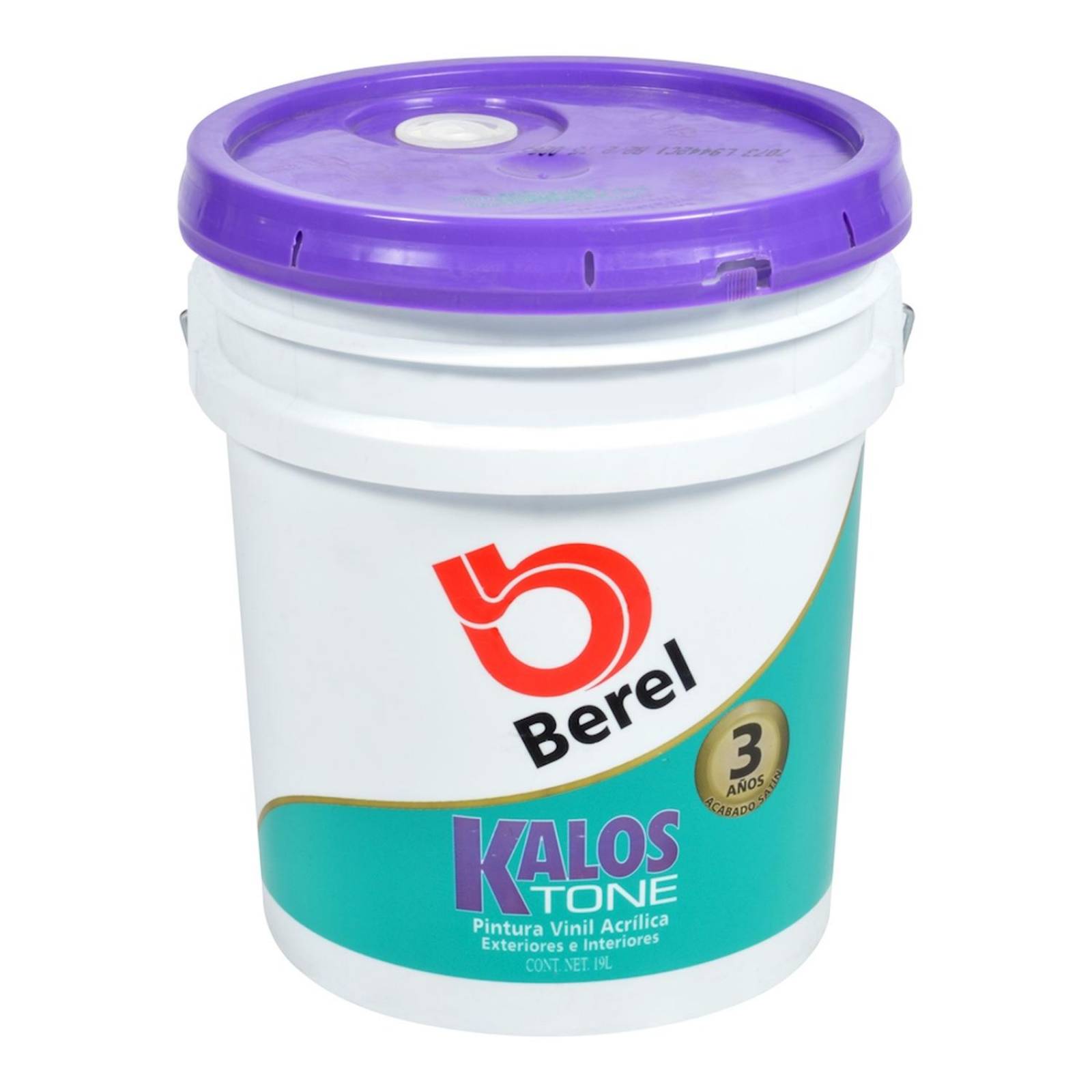 Pintura berel vinil acrílica base deep 19 l 