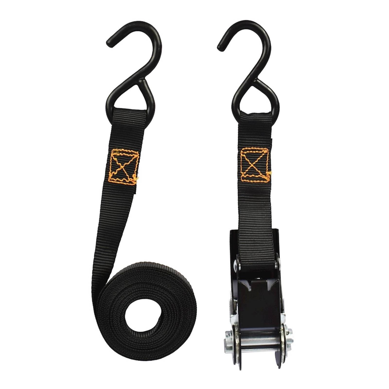 Amarre tipo matraca negro 450 x 2.54 cm 