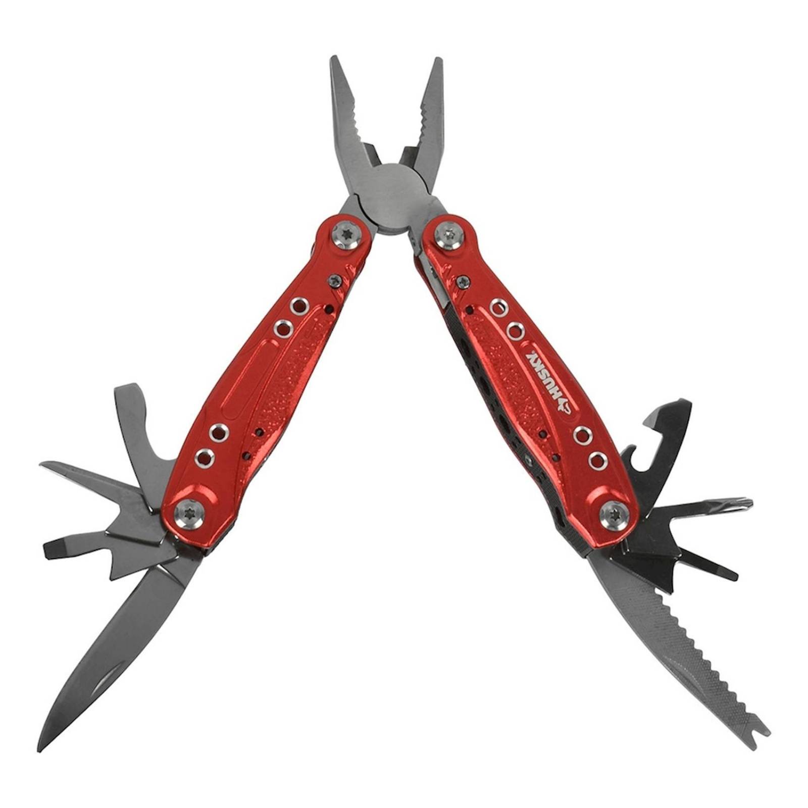 Herramienta multiusos 15 en 1 de 16 x 8 x 2.2 cm acero husky 