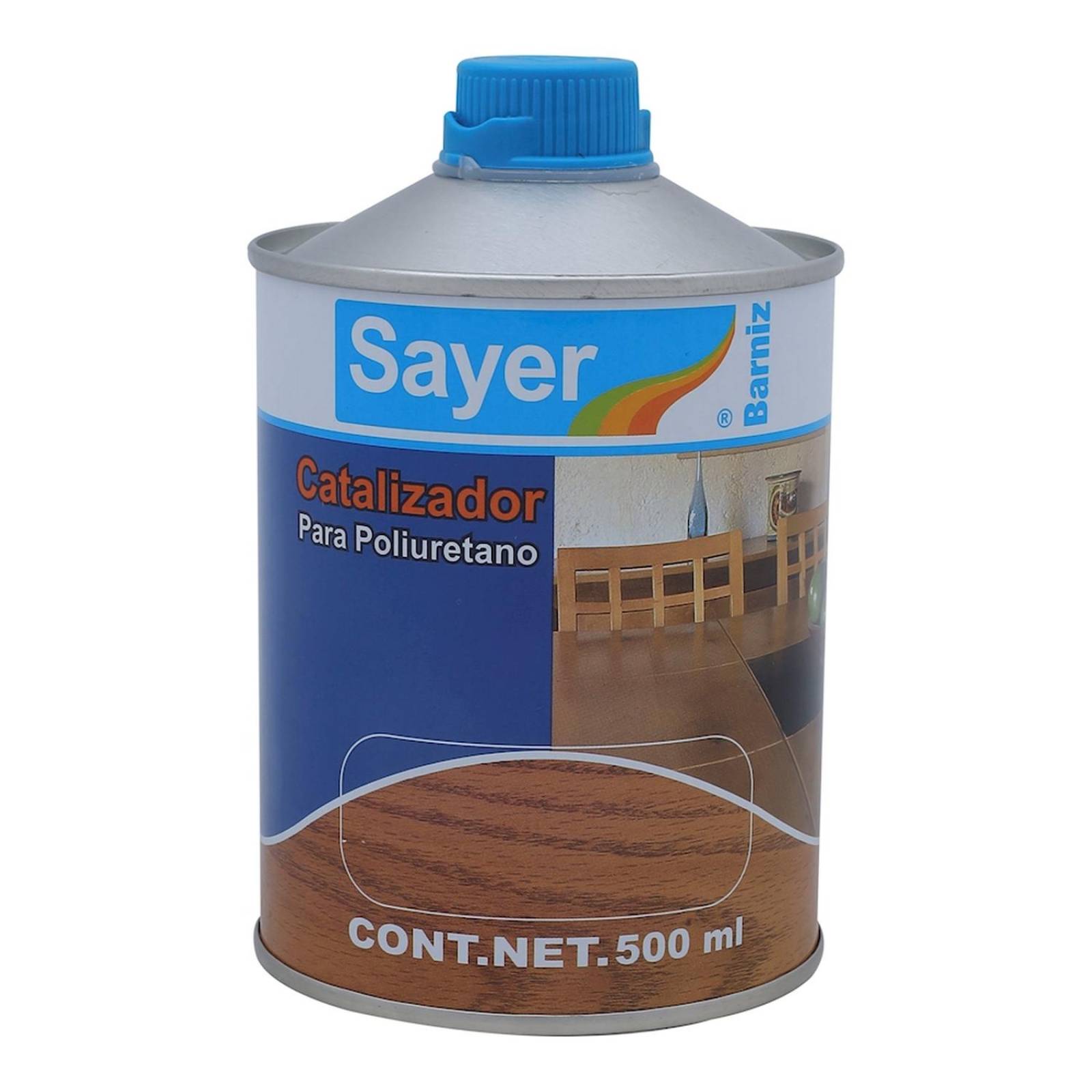 Fondo catalizado de poliuretano de 500 ml transparente 