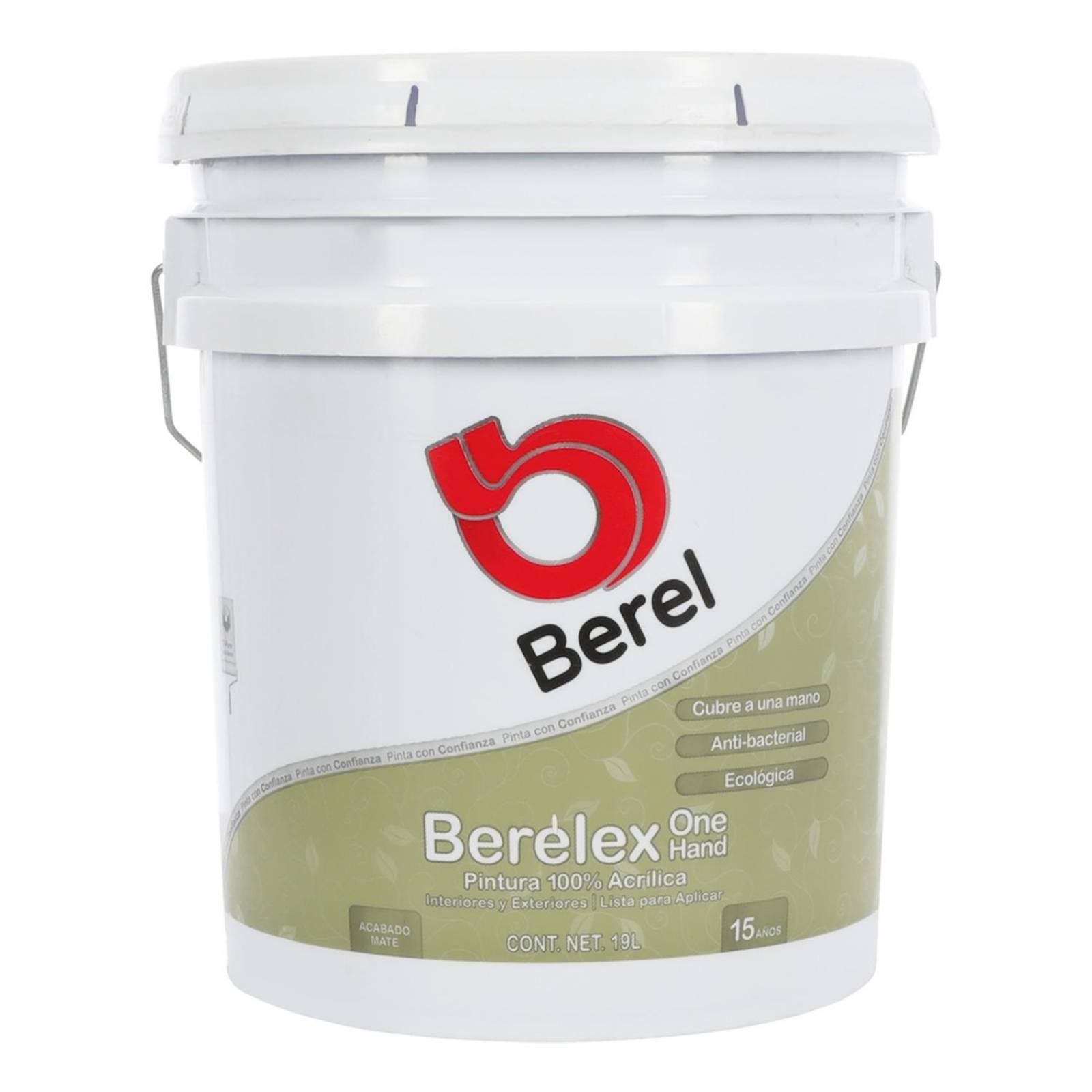Pintura berel acrílica blanco 19 l 