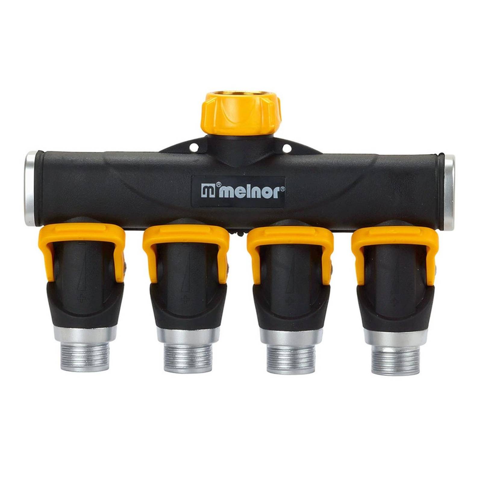 Válvula de control cuádruple 13.4 x 20.5 x 5.7 cm negro melnor 