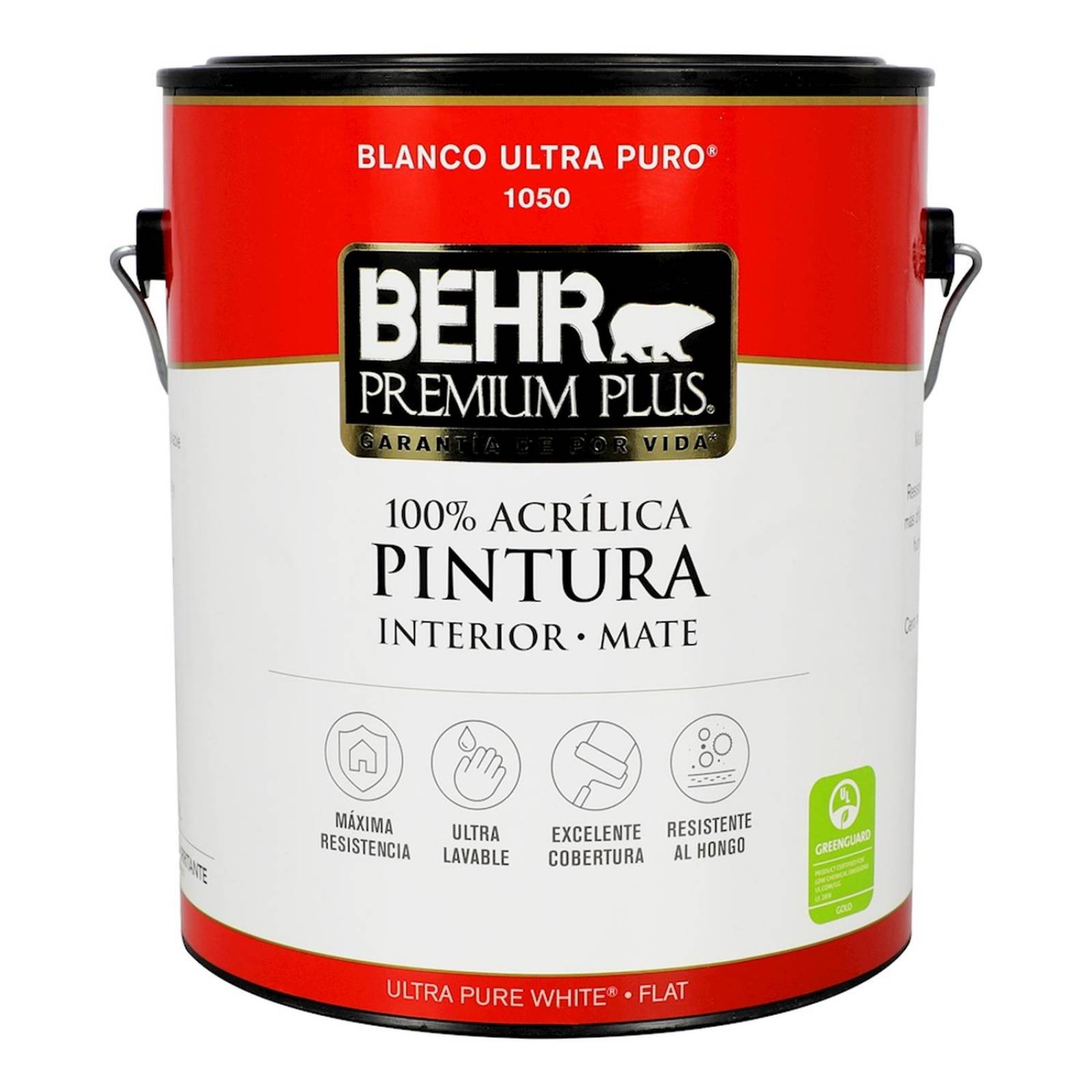 Pintura acrílica interior mate blanca 1 g
