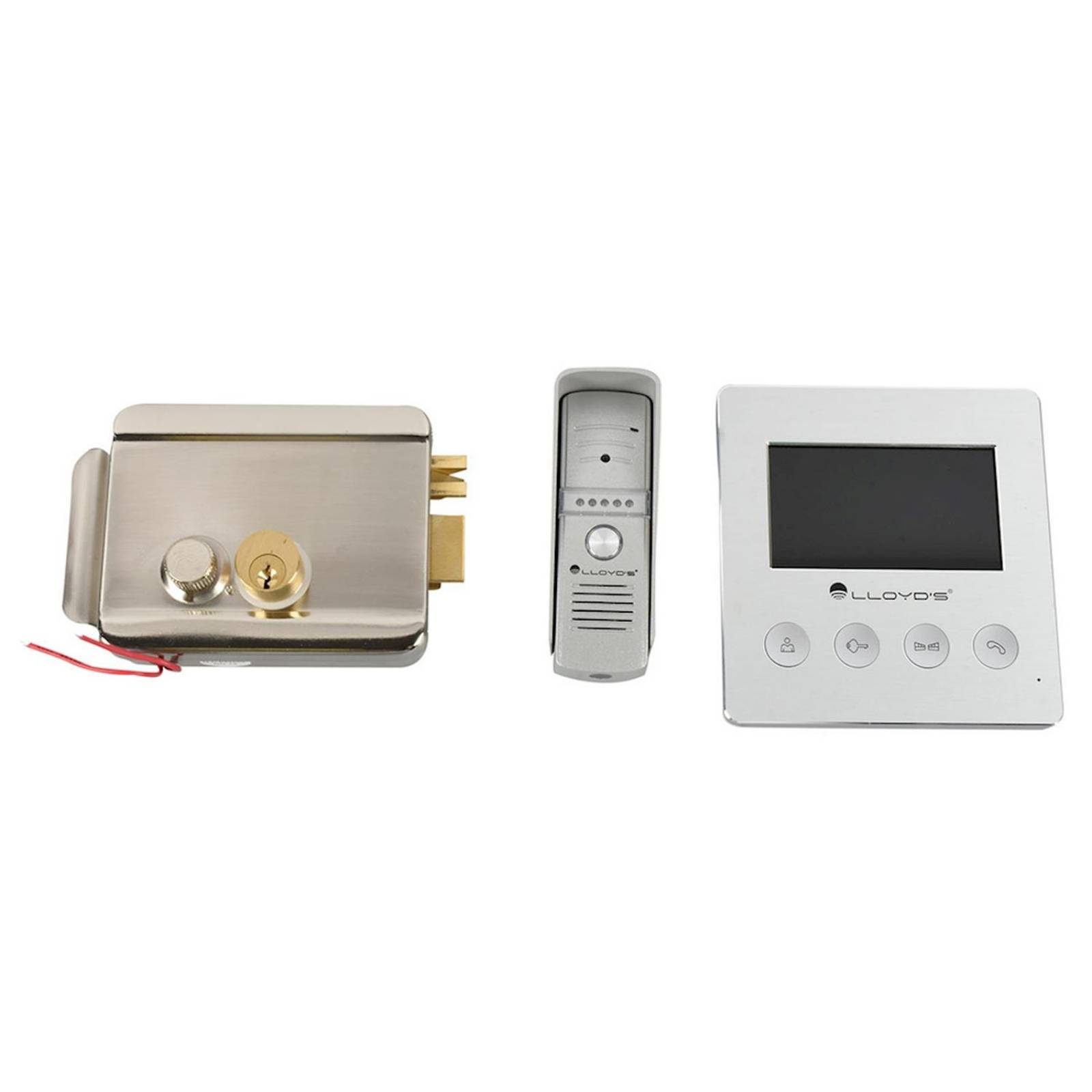 Video interfón a color con chapa eléctrica 