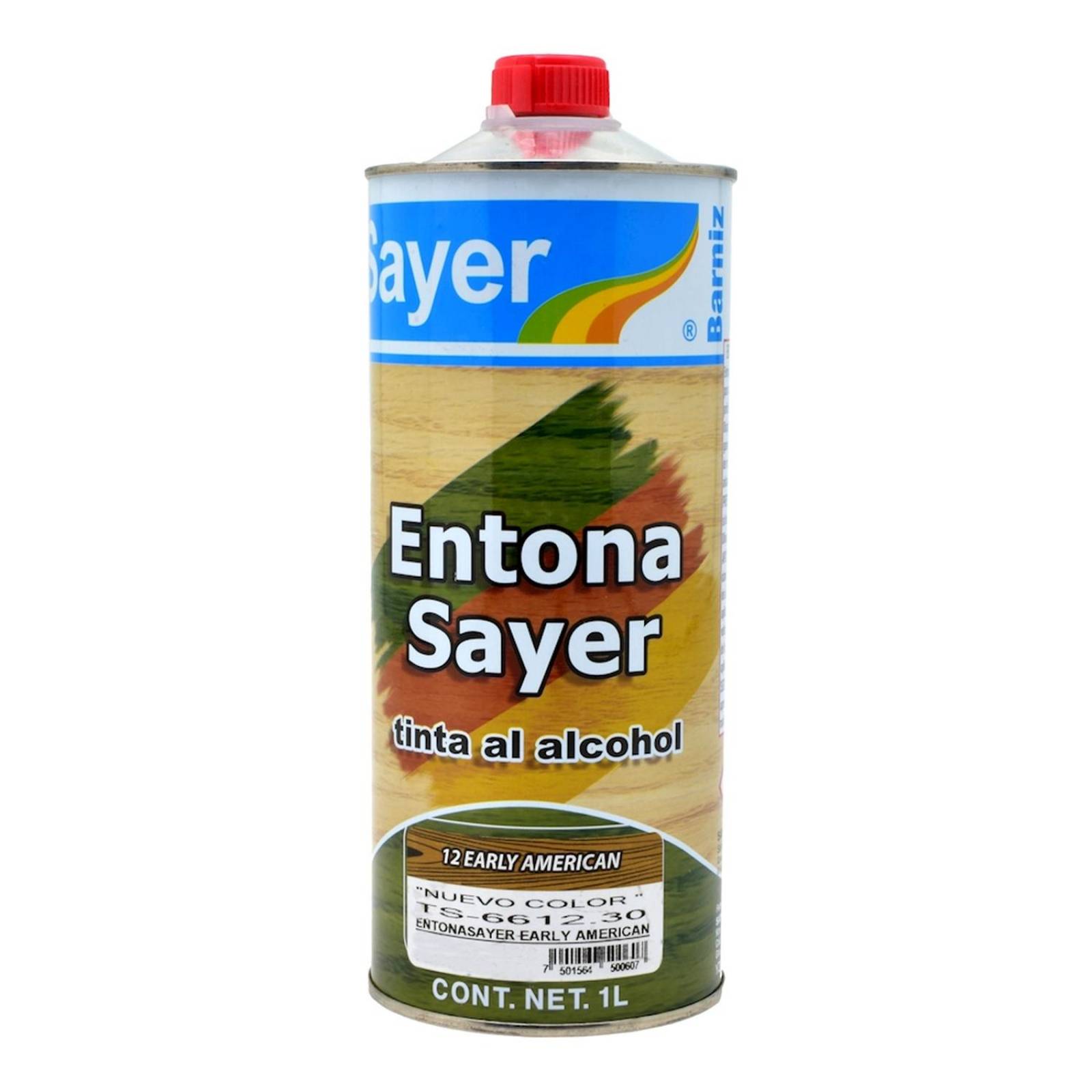 Tinta al alcohol sayer para madera early american 1 l 