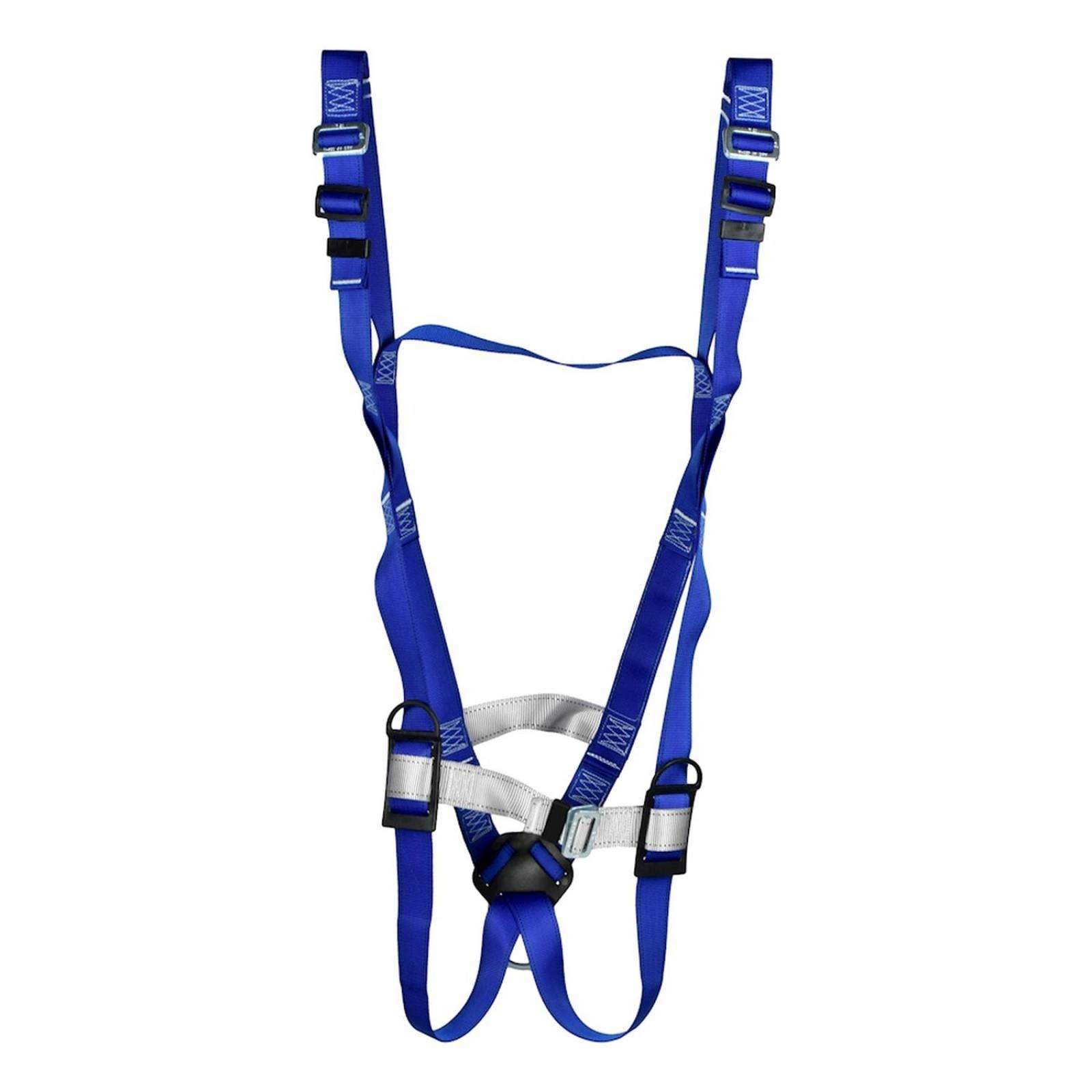 Arnés de seguridad de cuerpo completo unitalla azul tulmex