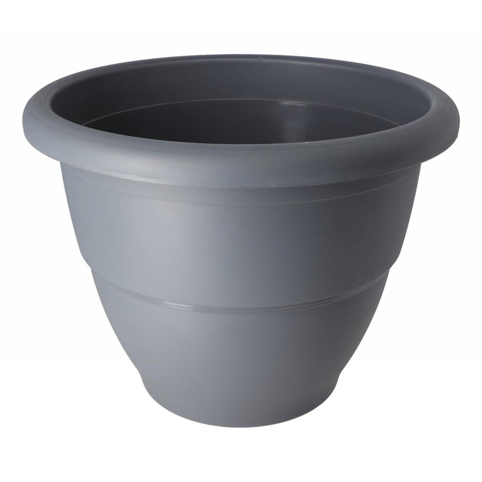 Maceta Viena 42 X 51 Cm Gris Plastic Trends 
