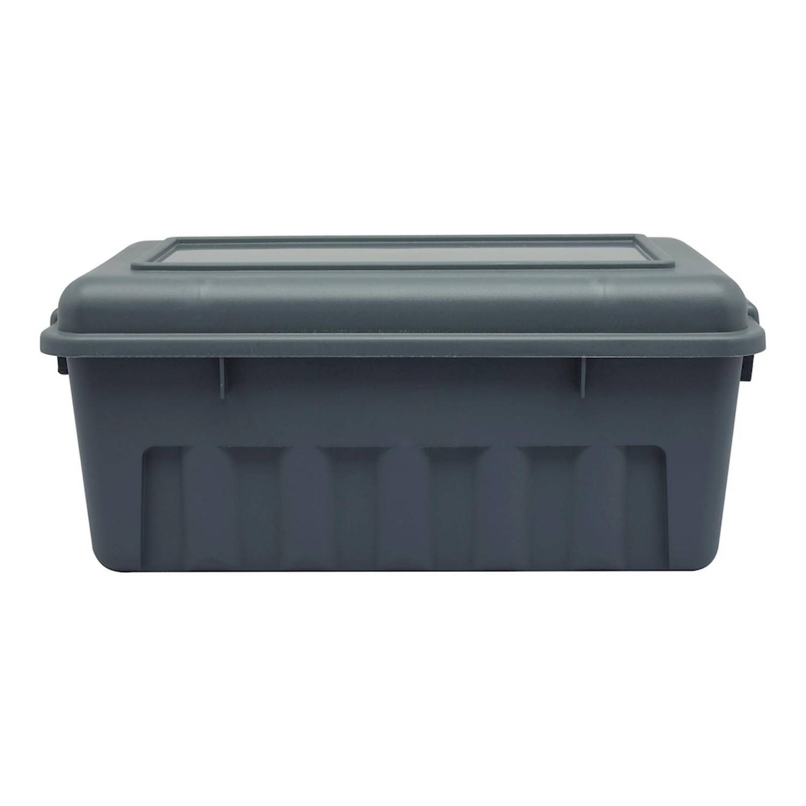 Zapatera con tapa 5.5 l gris 