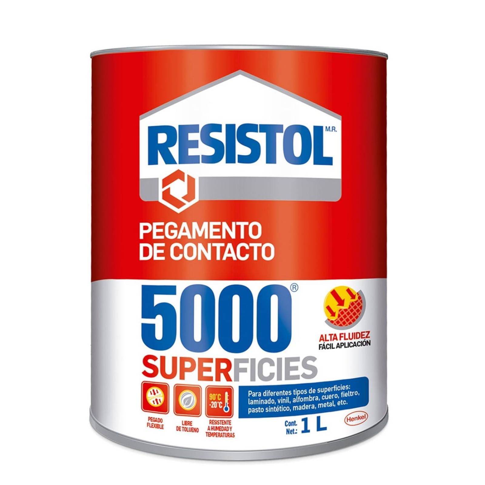 Resistol 5000 pegamento de contacto superficies 1 l