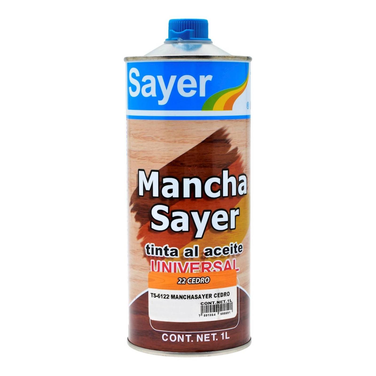 Tinta al aceite sayer para madera cedro 1 l 