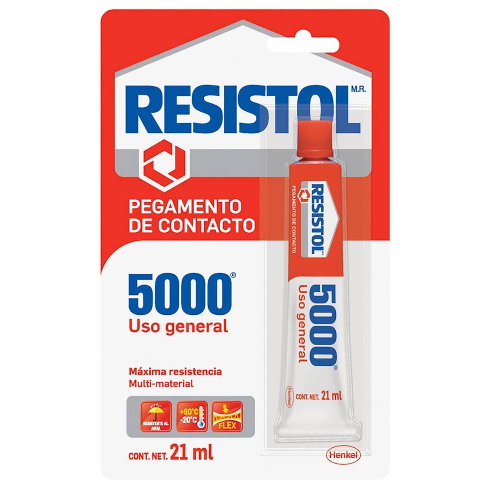 Resistol 5000 pegamento de contacto uso general de 21 ml 
