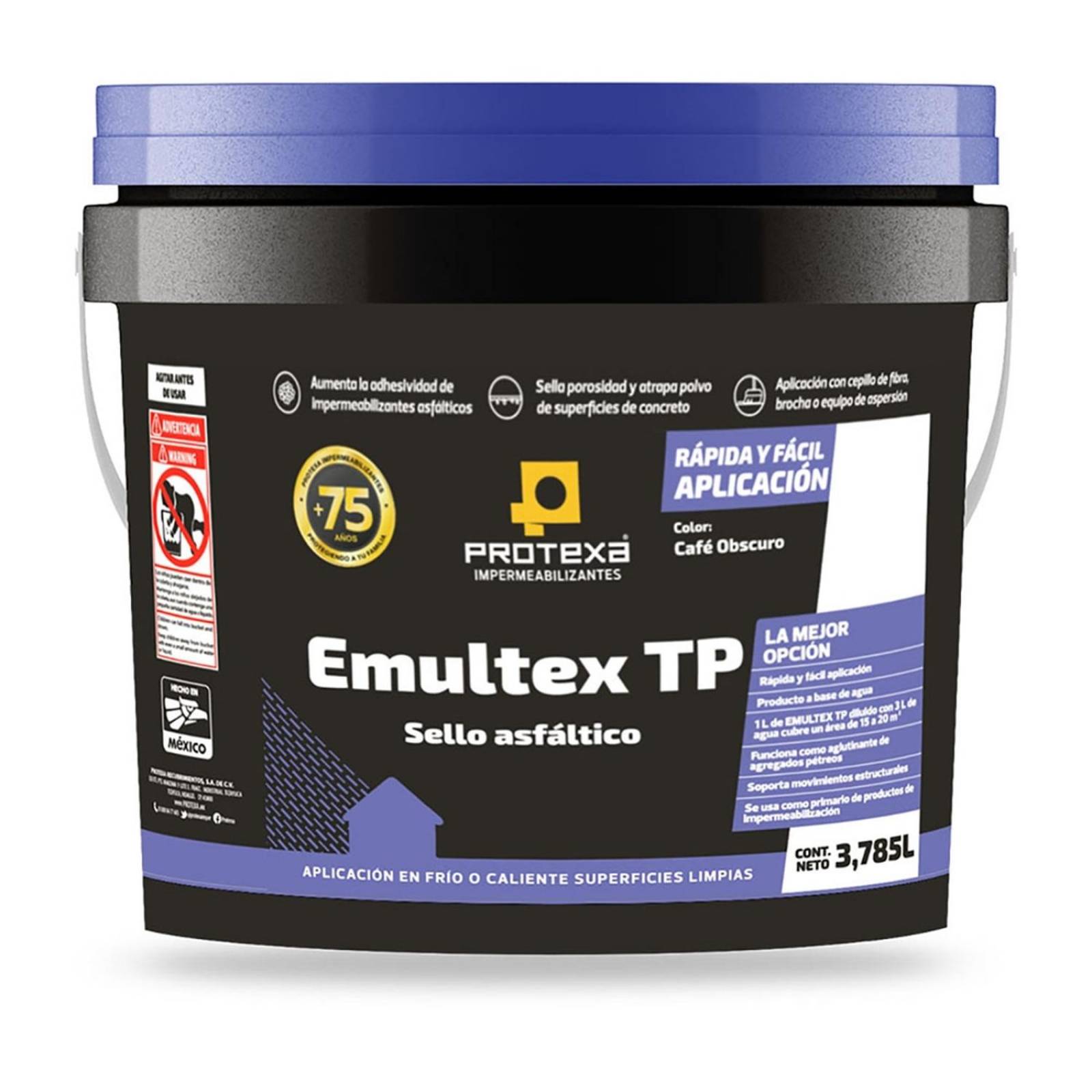 Sello asfaltico base agua emultex tp galon 