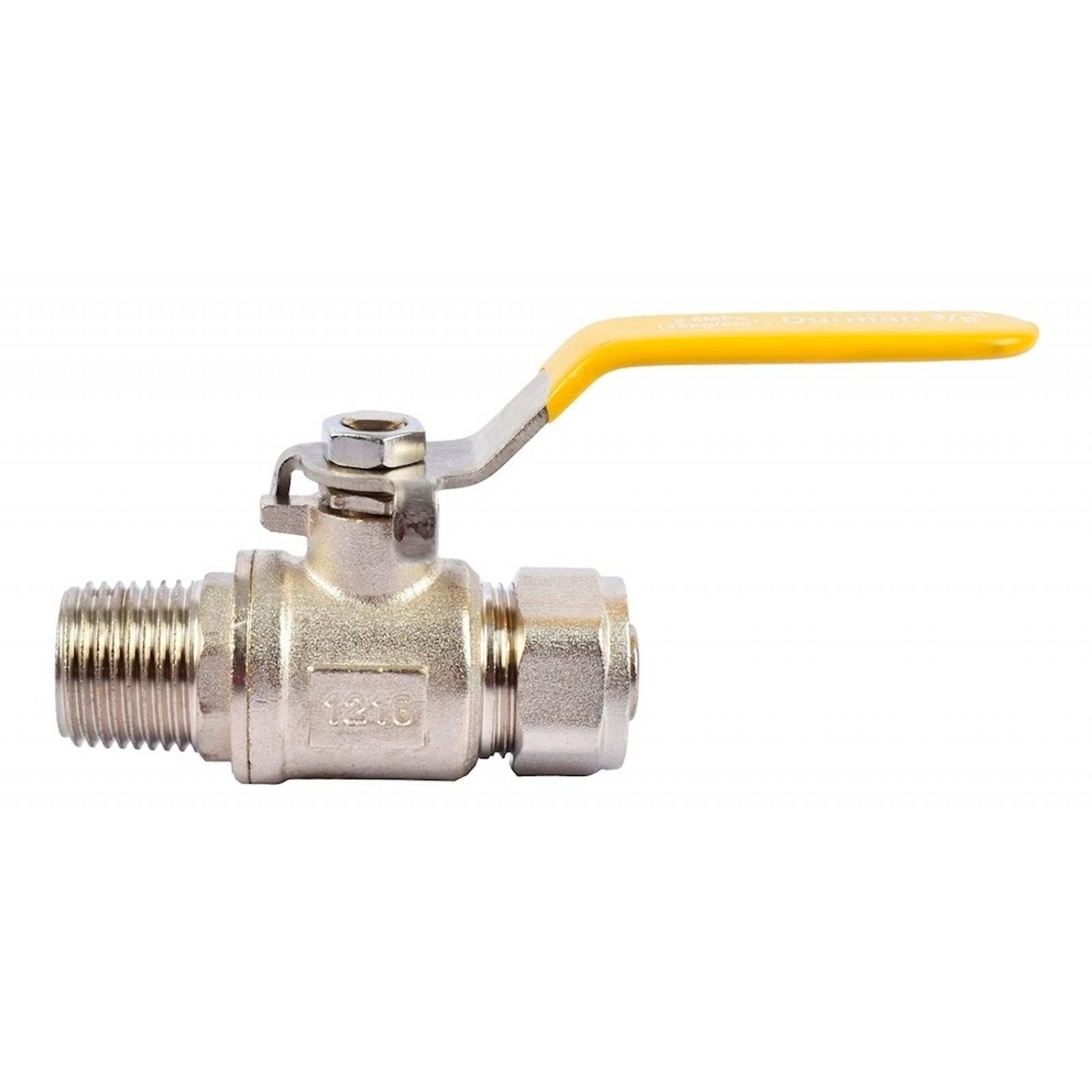 Válvula De Inserción De 3/8 X 1/2 Plata Coflex 