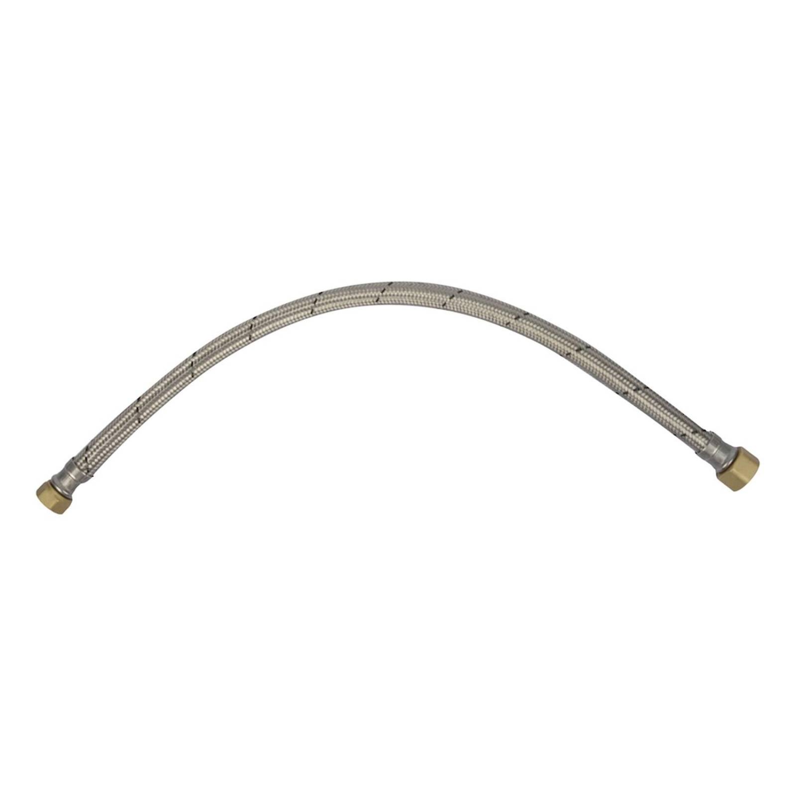 Conector flexible para boiler flujo mayor 1/2 pulgada plata coflex 