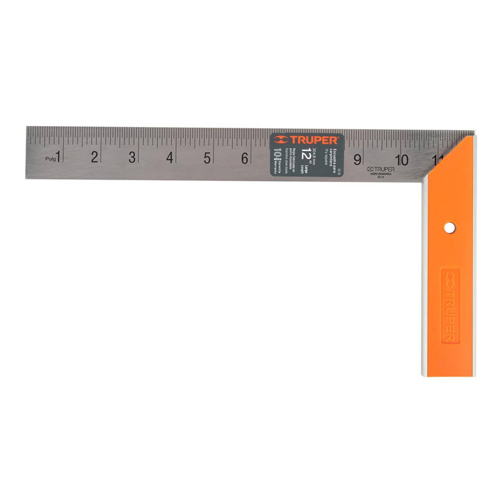 Escuadra para carpintero 12 pulgadas truper