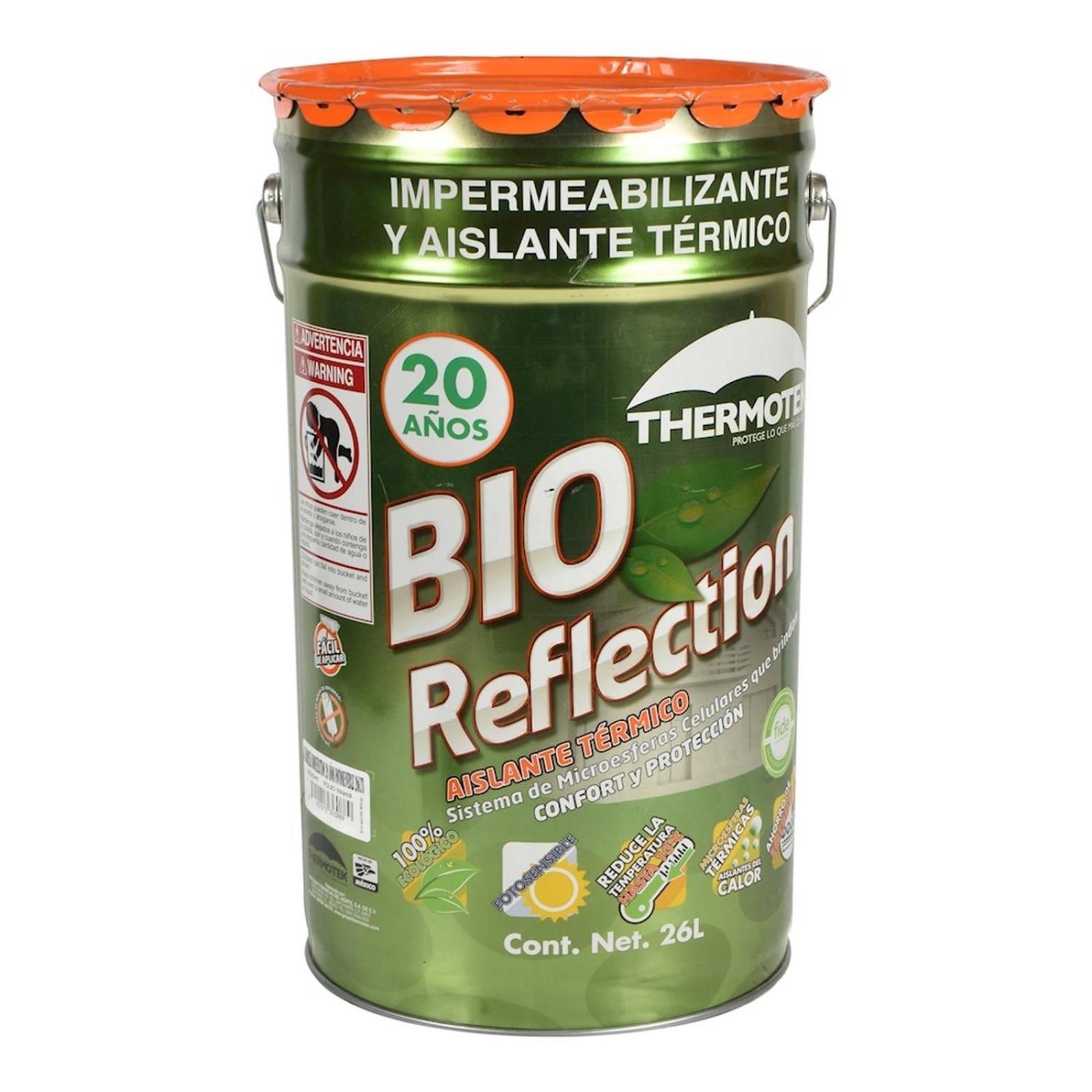 Impermeabilizante bio reflection 26 l 