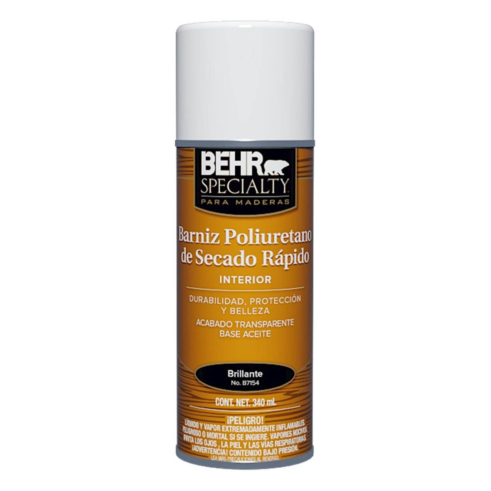 Barniz de poliuretano 340 ml brillante