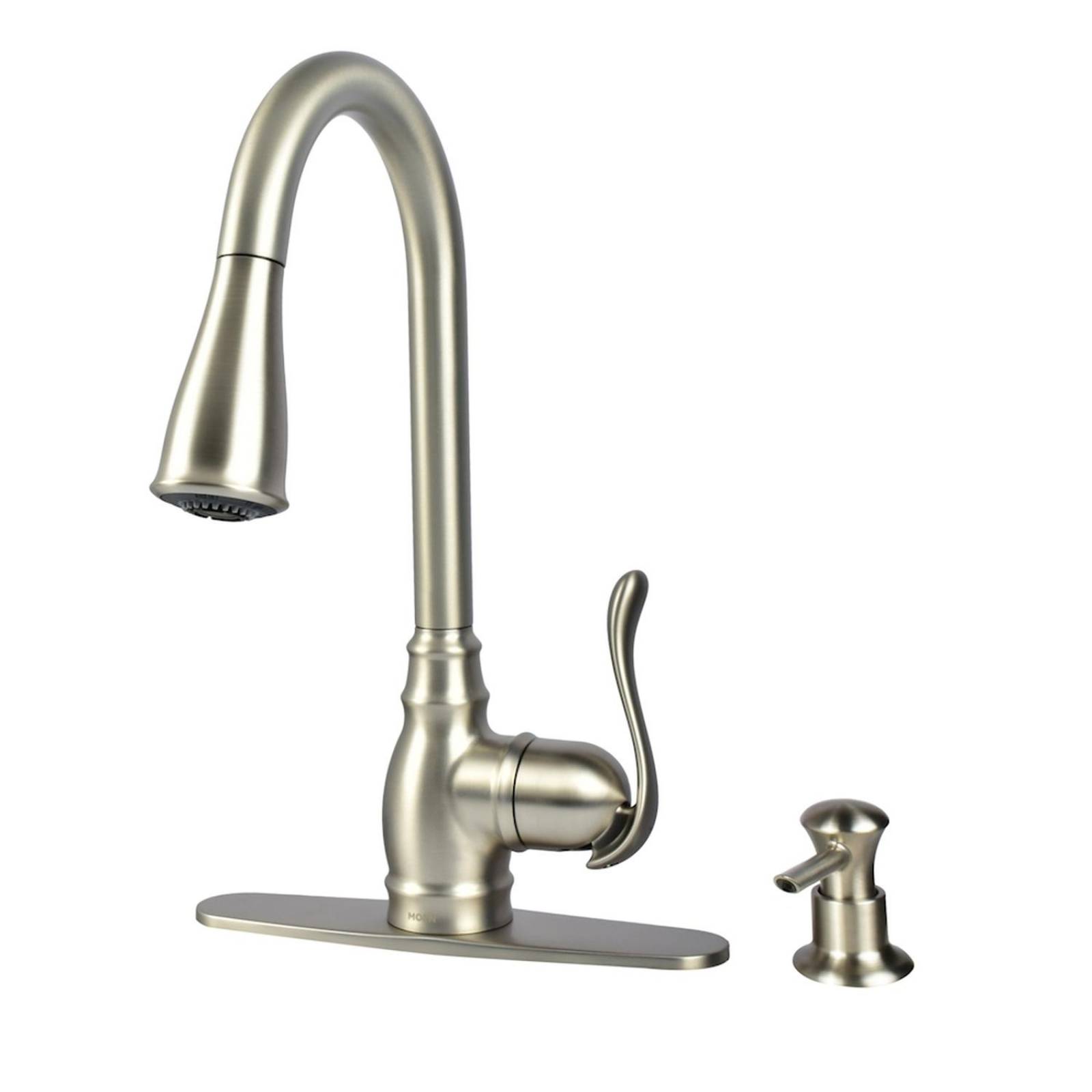 Llave mezcladora monomando para fregadero anabelle 41 x 26 x 21 cm acero inoxidable moen