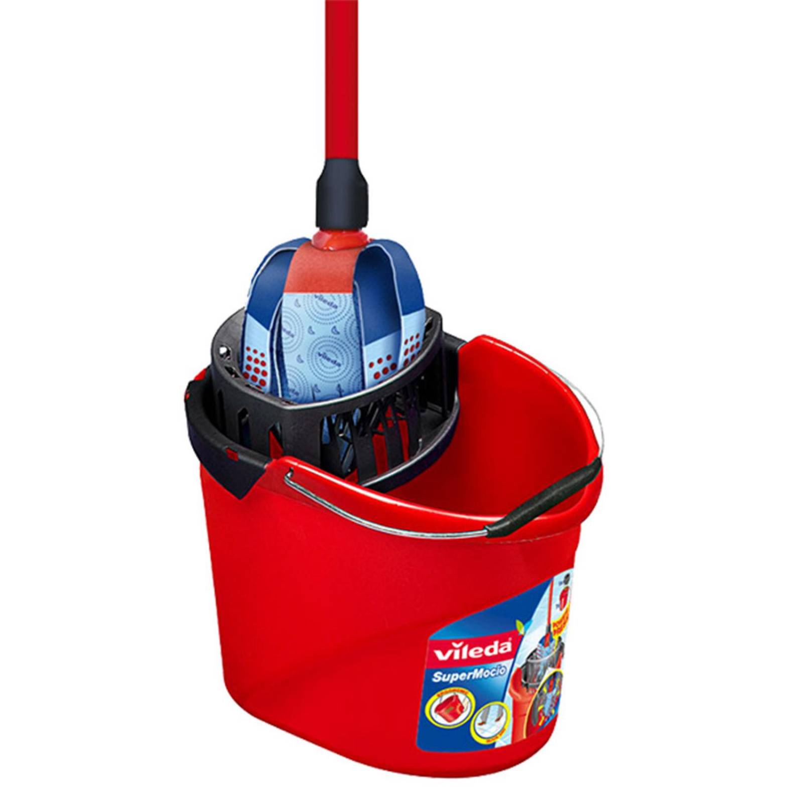 Cubeta vileda super cubo bionico con exprimidor 10 litros 