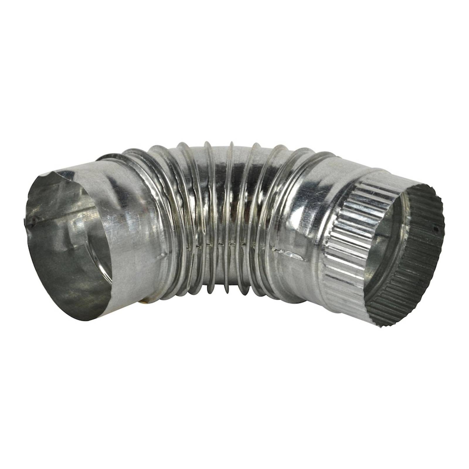 Codo 90 grados lámina galvanizada