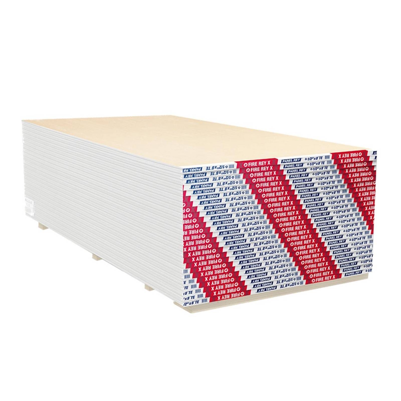 Panel de yeso fire rey x 1/2 pulgada