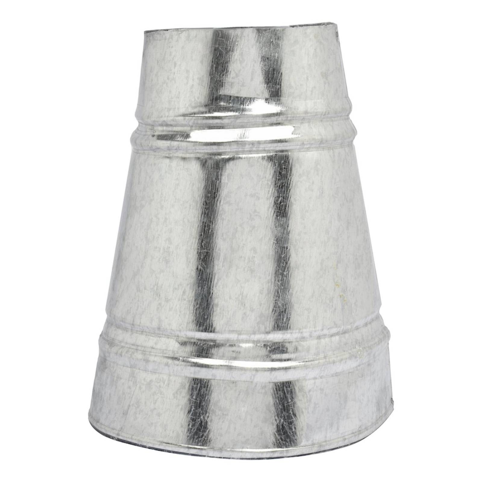 Reducción de 6 a 4 pulgadas plata hazlo bien 