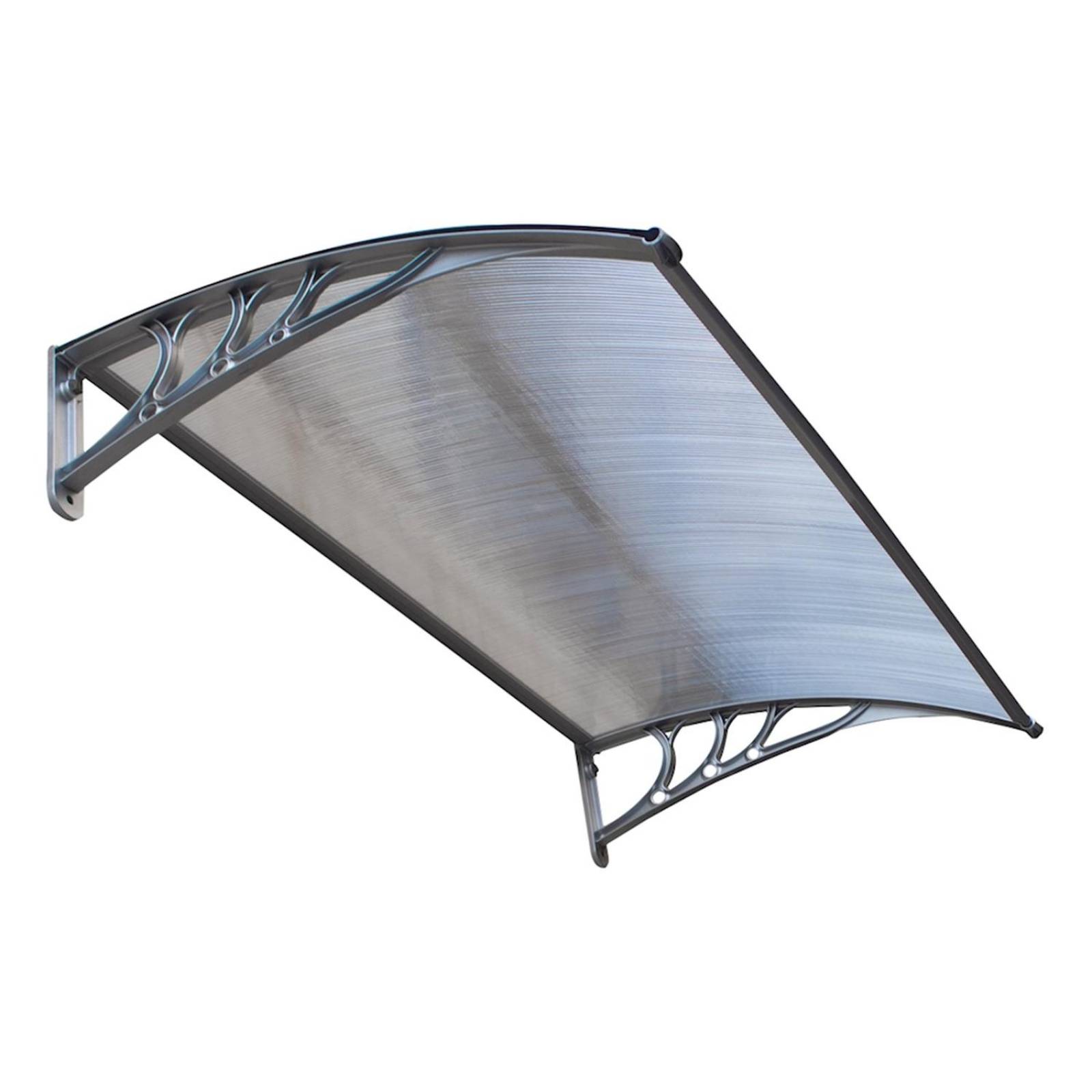 Techo traslúcido para puertas y ventanas de 120 x 103 cm 