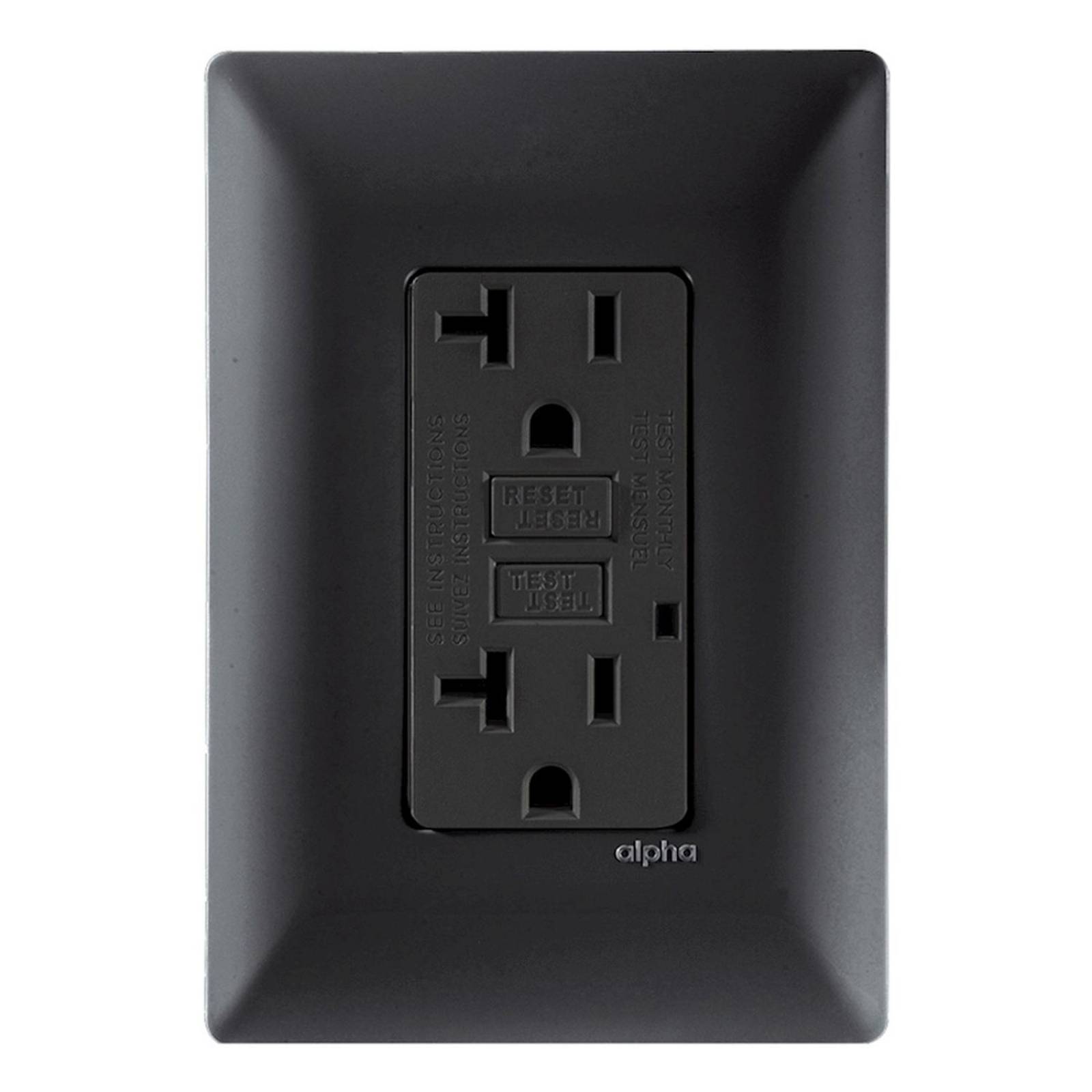 Contacto dúplex falla a tierra negro estévez 