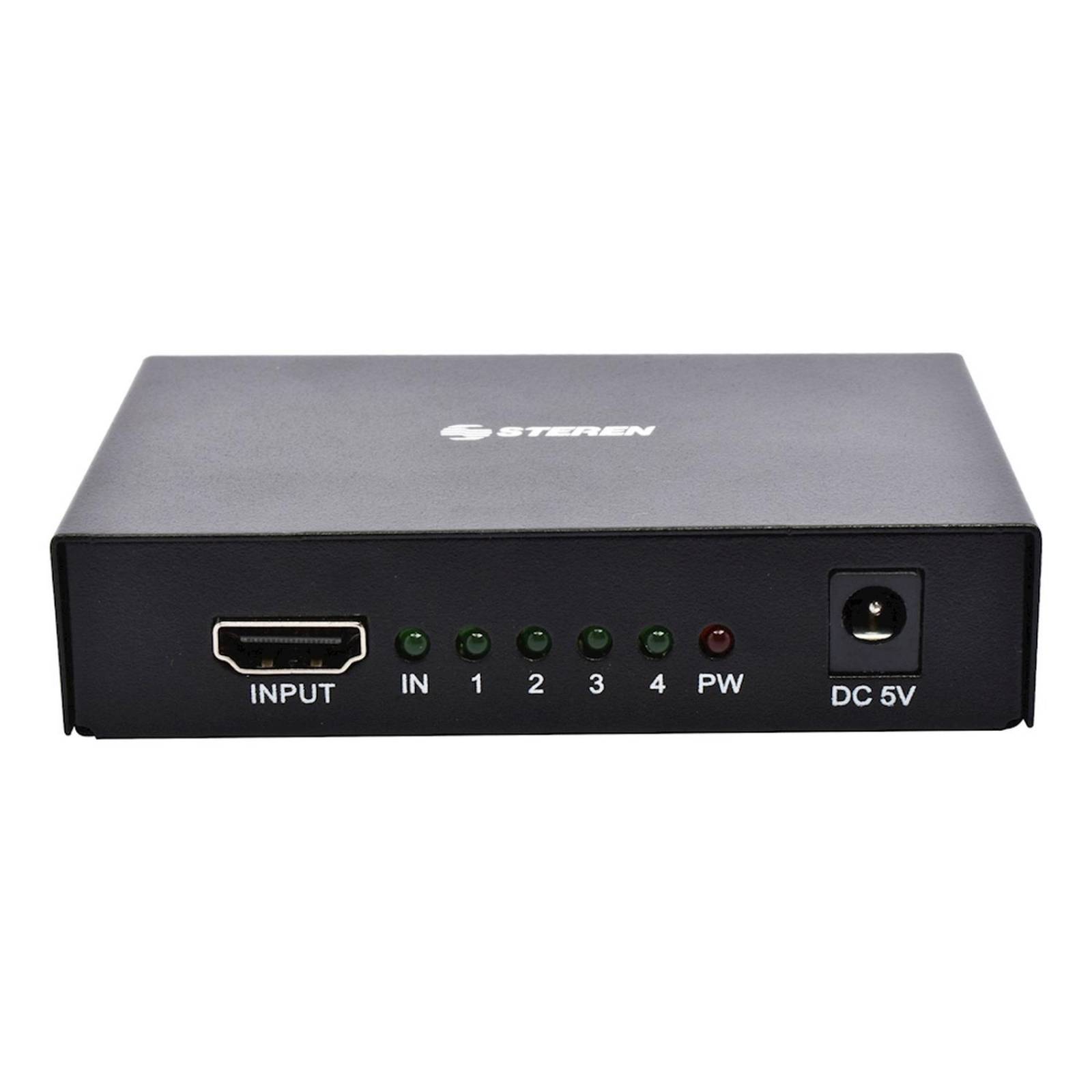 Divisor LogiLink De 4 Puertos RJ45 - Para Redes ISDN, Color Negro, Conexión Múltiple Sin Conmutador (no Para Ethernet Simultáneo)